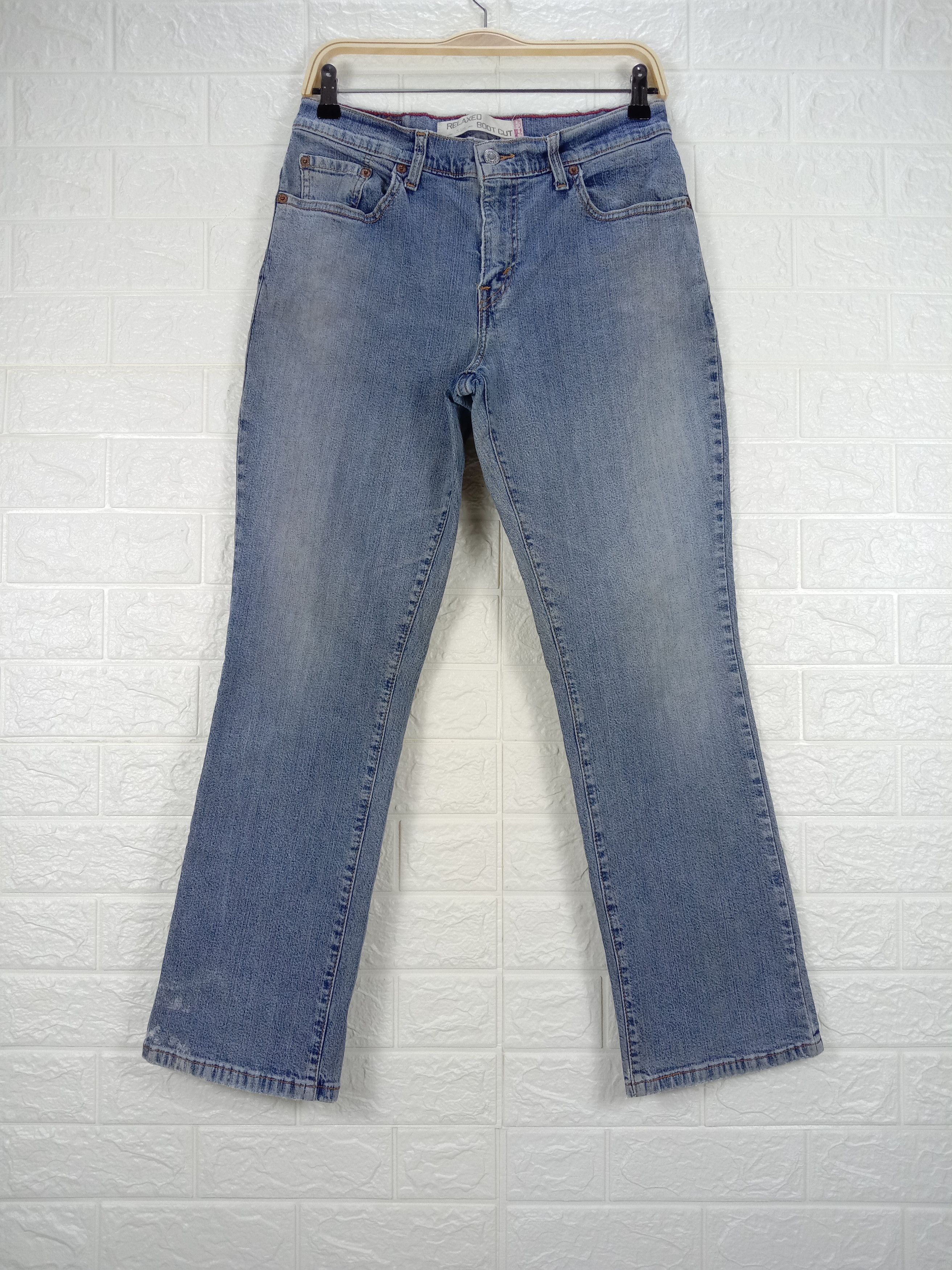 Levi's Vintage Levi's 550 Flare Jeans Blue Wash Denim Size 29" - 1 Thumbnail