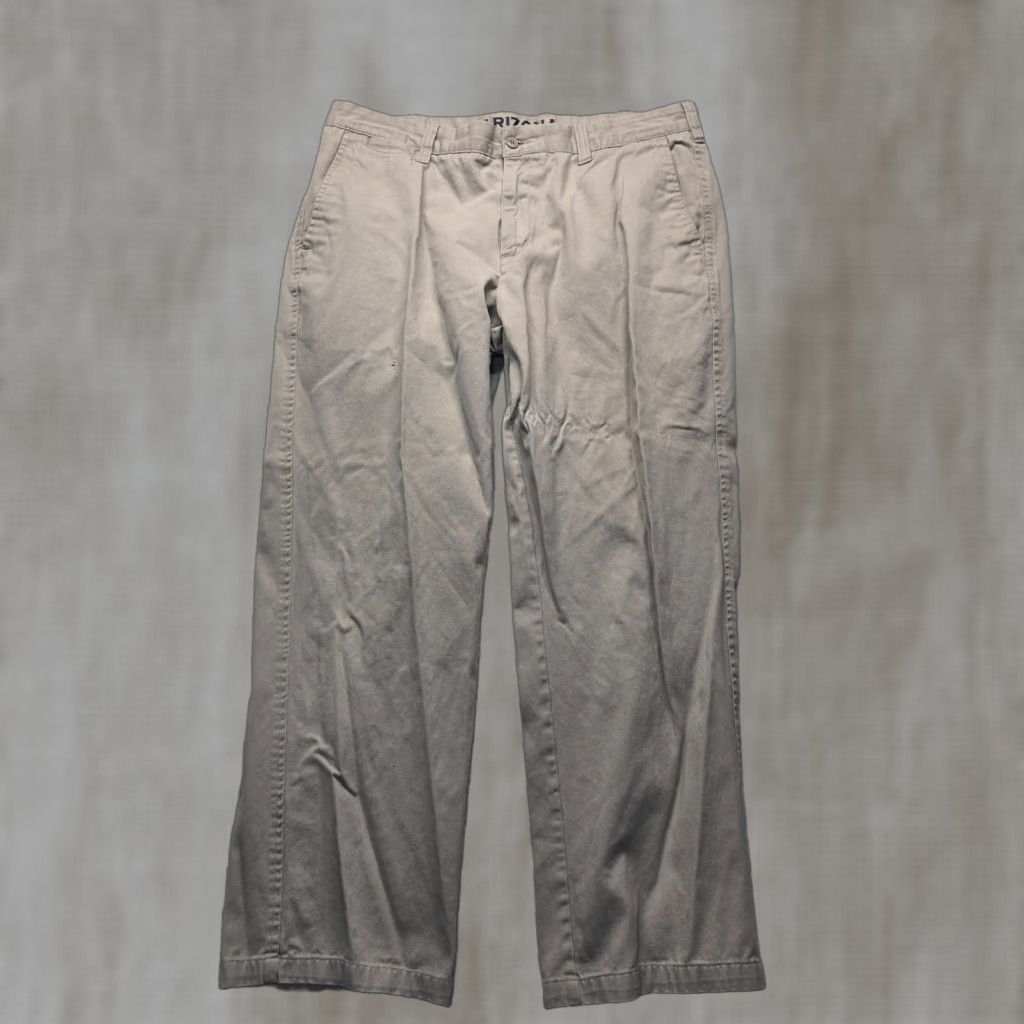Vintage VINTAGE Arizona Jeans Khaki Pants Adult Mens 38 Waist Straight Leg Casual Outdoor Hunting Size US 38 / EU 54 - 1 Thumbnail