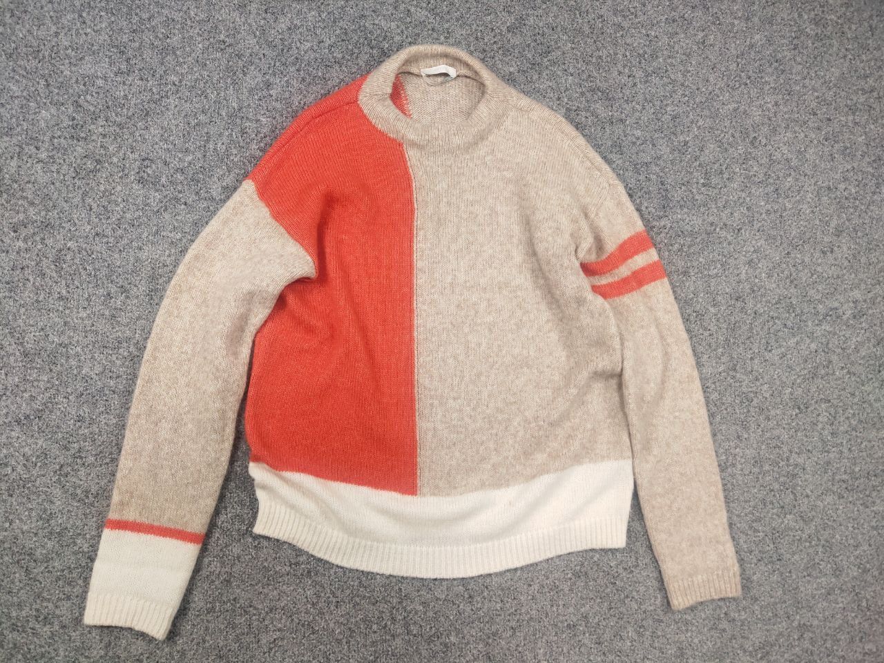 Hugo Boss Hugo Boss Alpaca Wool Blend loose sweater with colorful Size S / US 4 / IT 40 - 12 Thumbnail