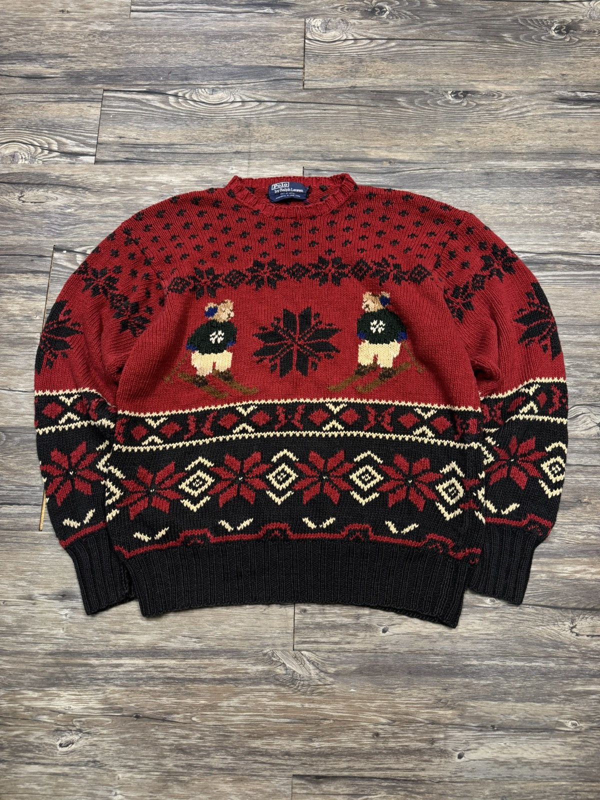 Polo Ralph Lauren Polo Ralph Lauren Knit Sweater *RARE* Size US XL / EU 56 / 4 - 1 Thumbnail