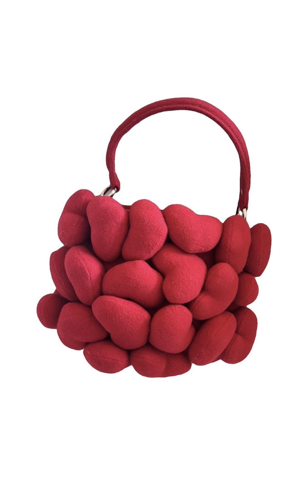 Moschino RARE ICONIC MOSCHINO PLUSH HEART Bag Size ONE SIZE - 1 Thumbnail