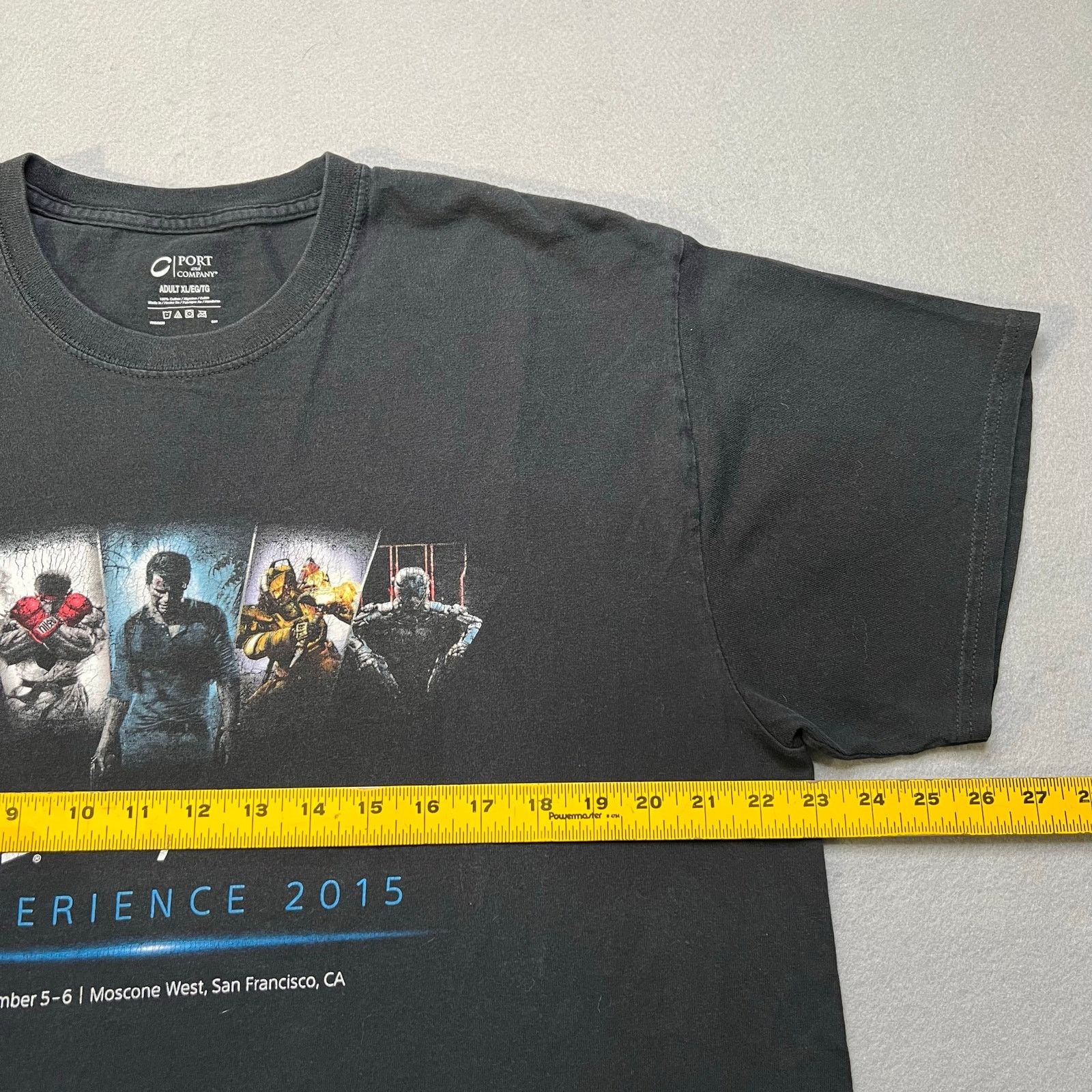 Vintage PlayStation Experience 2015 T-Shirt Mens XL Black PS4 Gaming Size US XL / EU 56 / 4 - 7 Thumbnail