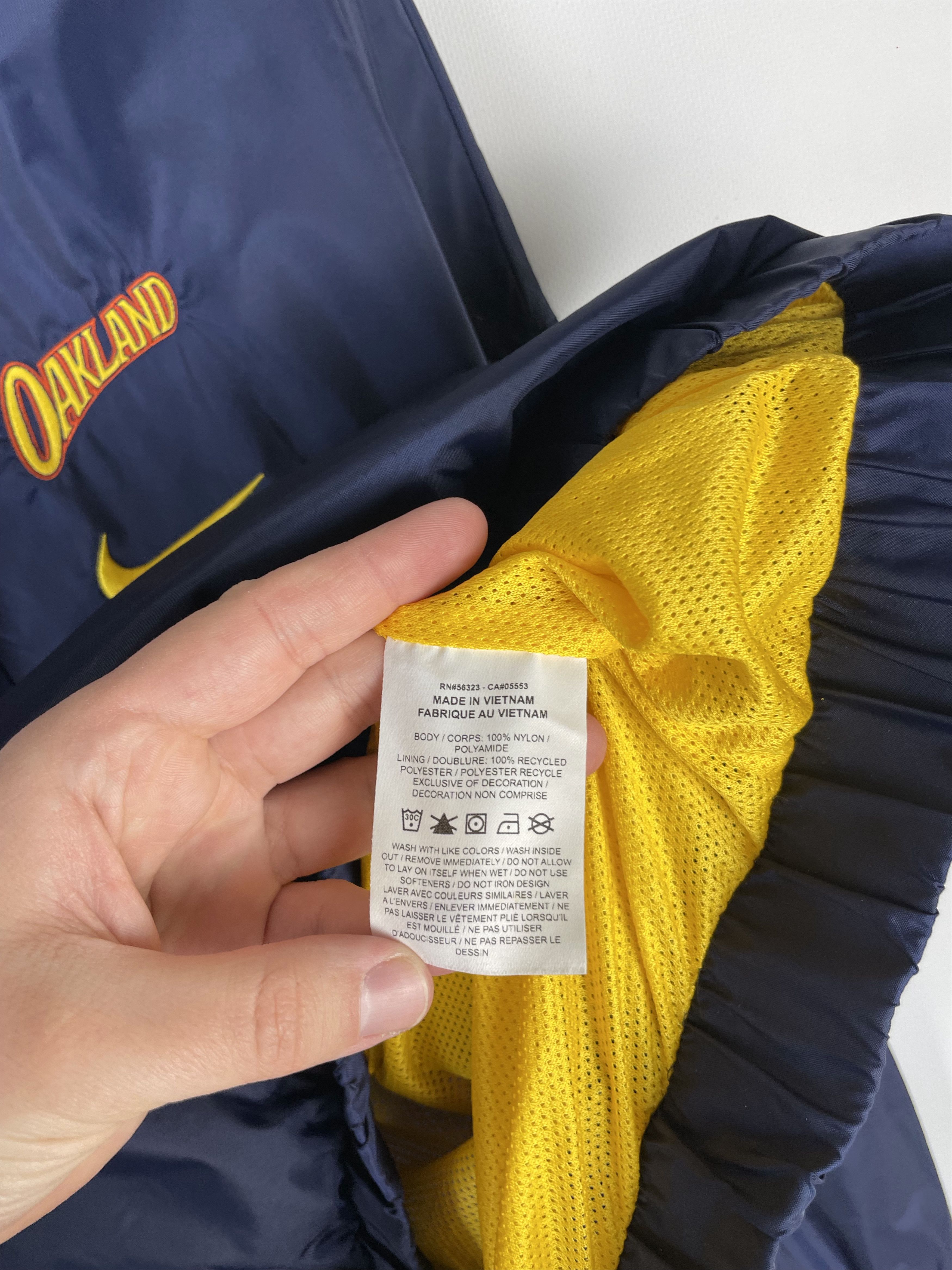 Nike Oakland Basketball Nike Windbreaker Jacket Size US M / EU 48-50 / 2 - 8 Thumbnail