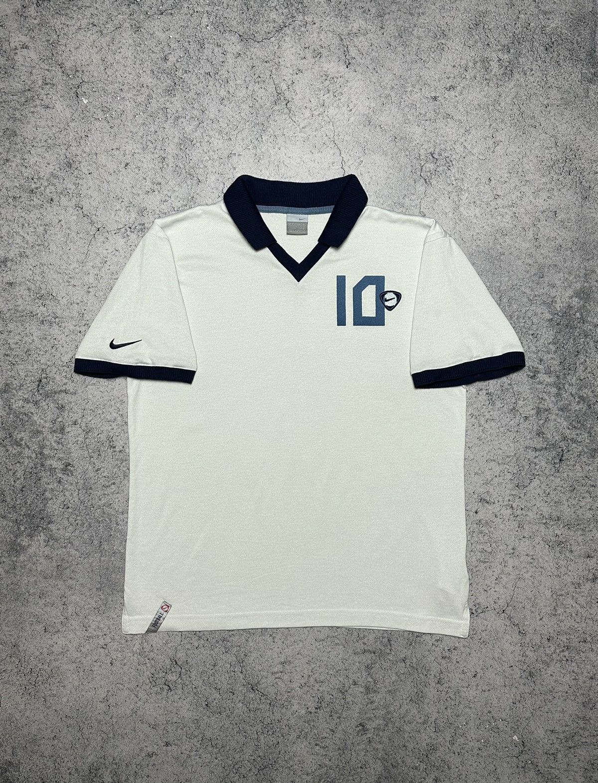Nike Vintage Nike Total 90 #10 Football Soccer Polo Shirt Jersey Size US L / EU 52-54 / 3 - 1 Thumbnail