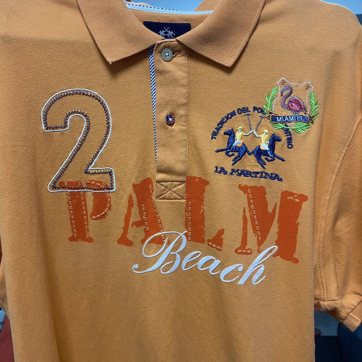 La Martina La martina Polo Shirt palm beach #2 Size US XL / EU 56 / 4 - 5 Thumbnail
