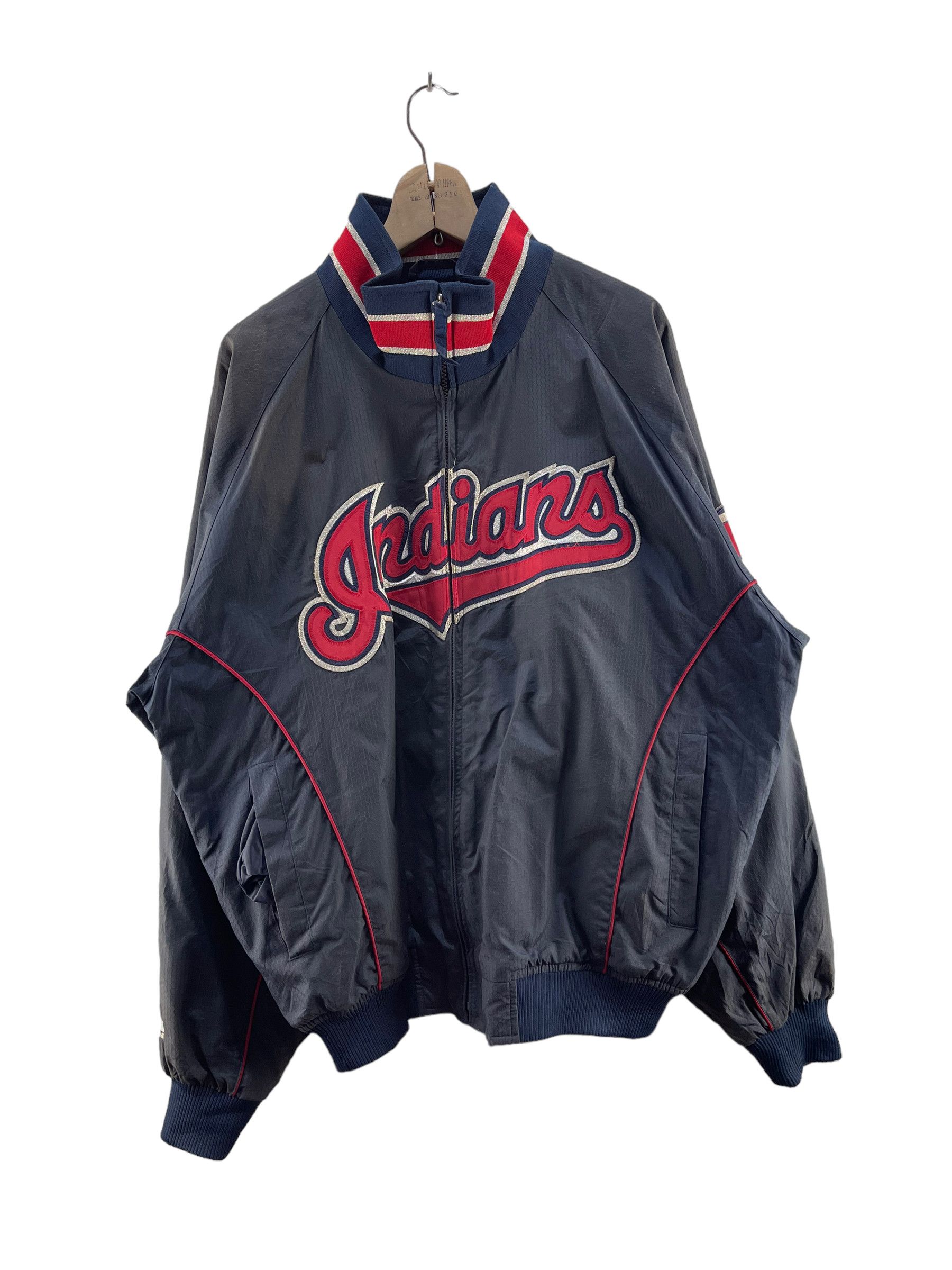 MLB × Majestic Vintage MLB Cleveland Indians Majestic Jacket Size US L / EU 52-54 / 3 - 1 Thumbnail