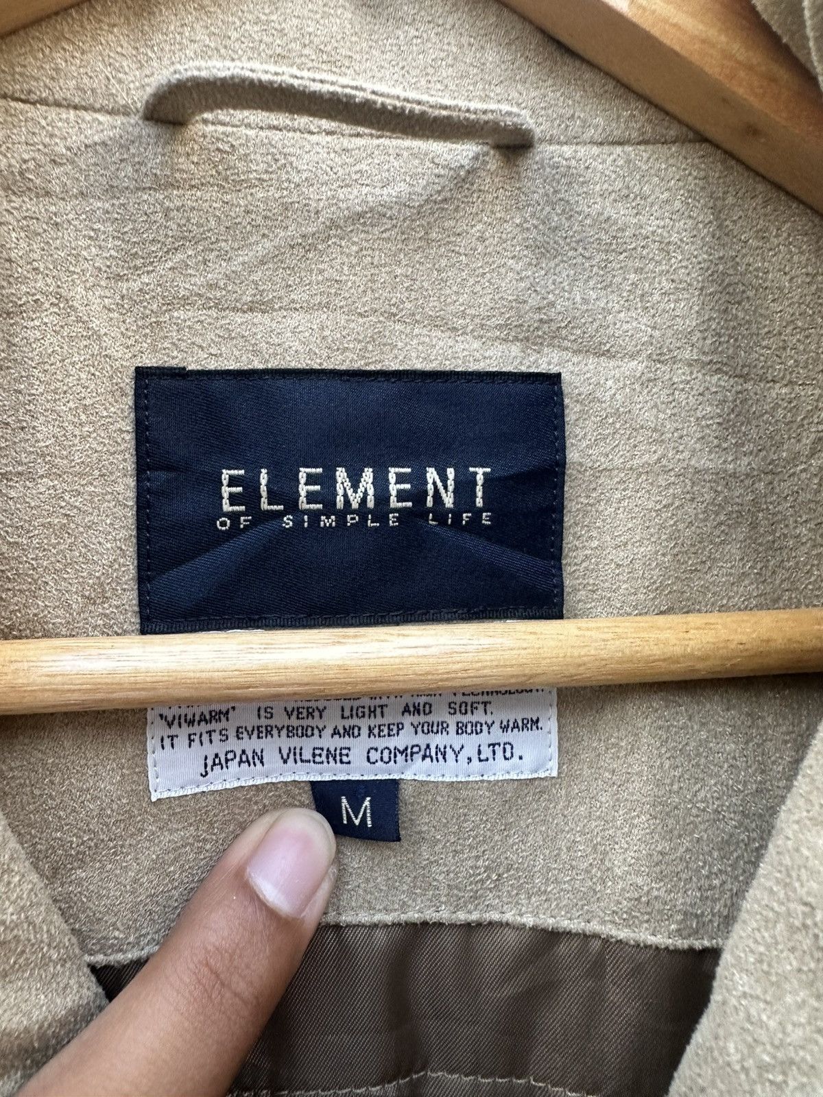 Vintage 👹Vintage Element Zipper Suede Utility Jacket Size US L / EU 52-54 / 3 - 11 Thumbnail