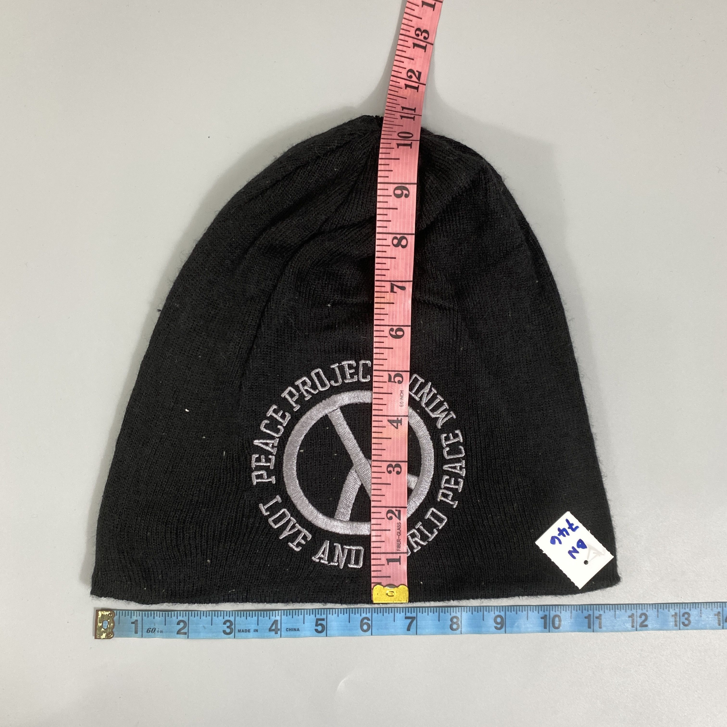 Japanese Brand Peace Project Double Sided Beanie -BN746 Size ONE SIZE - 4 Thumbnail