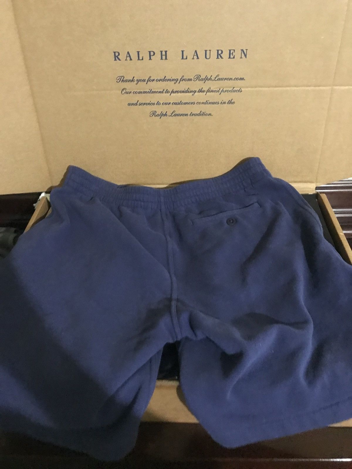 Polo Ralph Lauren Polo Ralph Lauren 1992 Navy Sweatshorts Size M Size US 34 / EU 50 - 3 Thumbnail