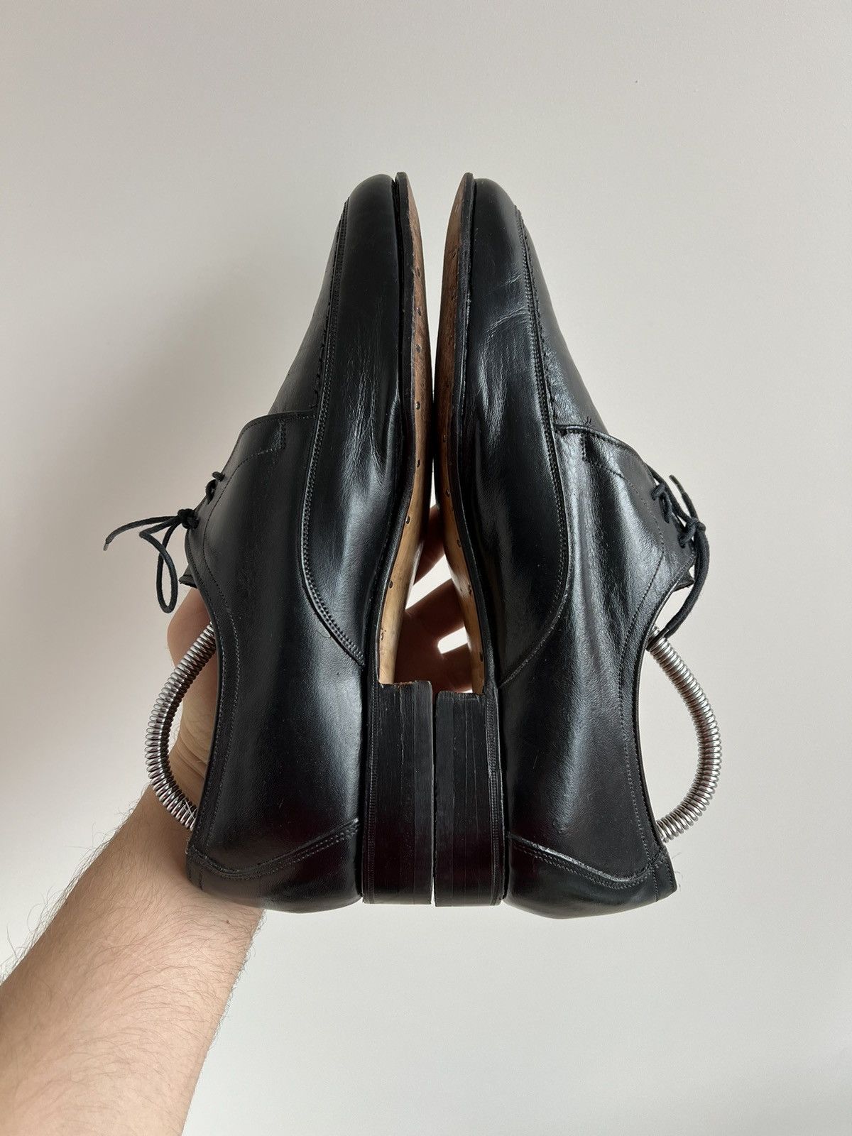 Loake × Vintage Vintage Loake Leather Black Shoes Size US 10 / EU 43 - 5 Thumbnail