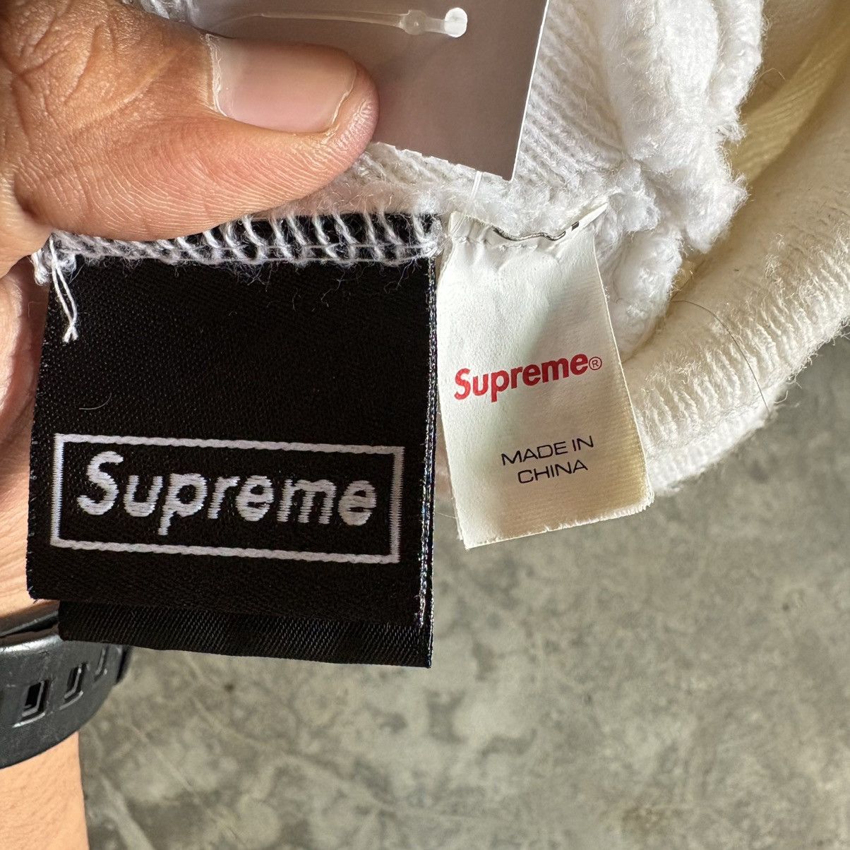 New Era × Supreme Supreme Box Logo New Era Beanie Size ONE SIZE - 4 Thumbnail