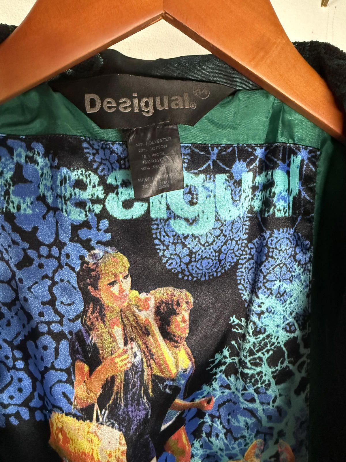Desigual Casaco Desigual Patchwork Jacquard Size M / US 6-8 / IT 42-44 - 9 Thumbnail