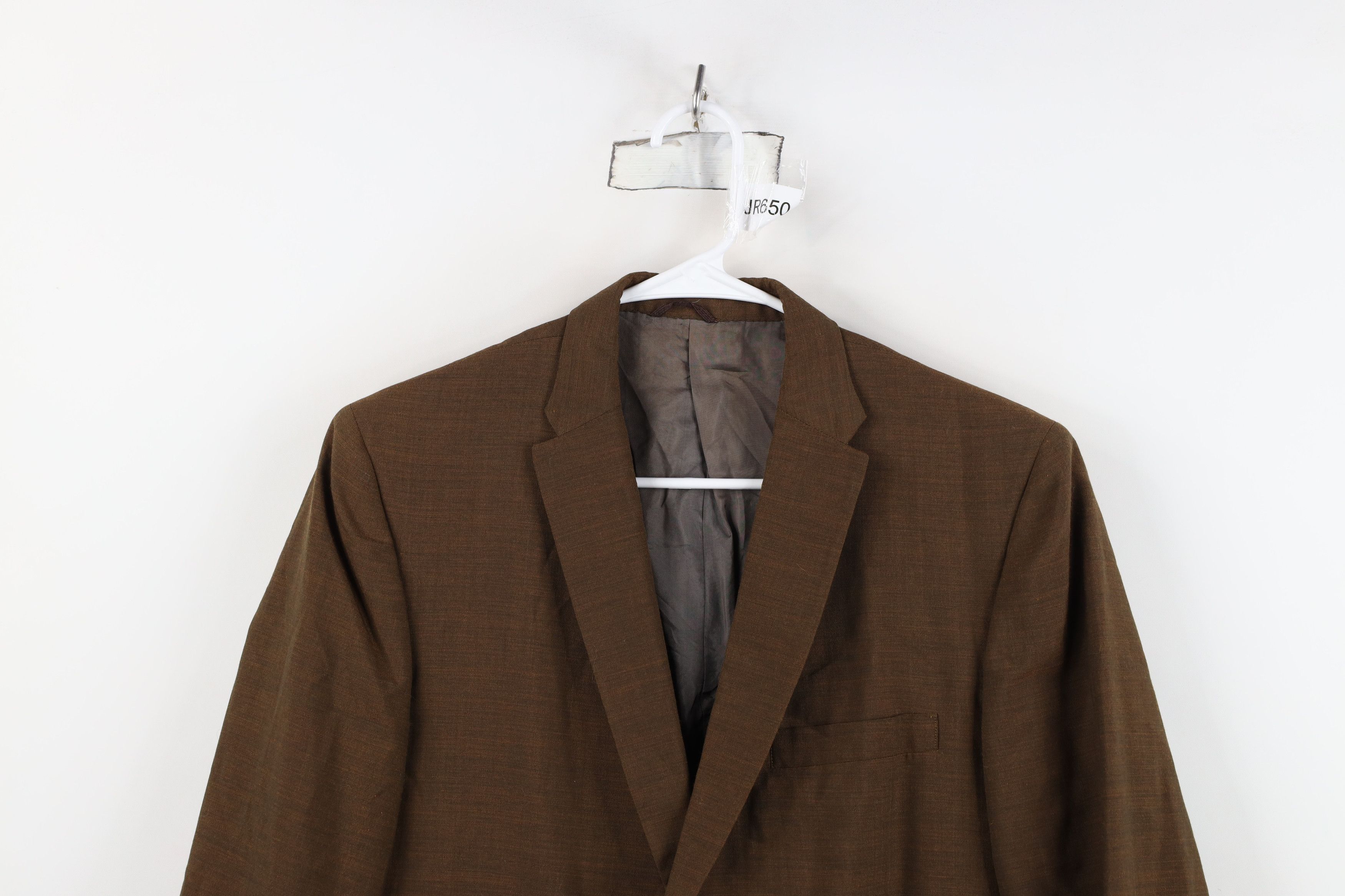 Vintage Vintage 50s Rockabilly Gabardine 2 Button Suit Coat Jacket Size US L / EU 52-54 / 3 - 2 Thumbnail