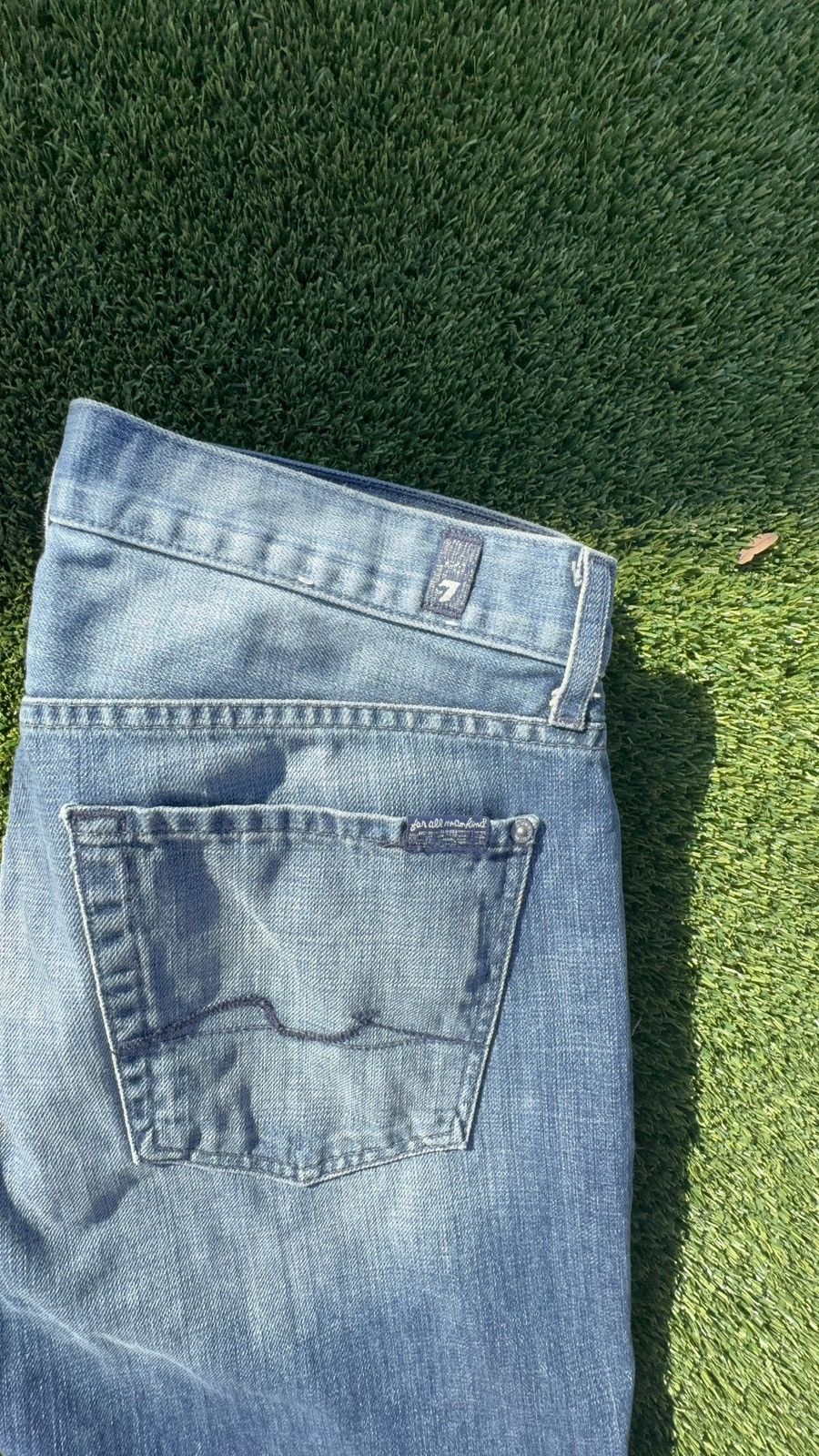 7 For All Mankind 7 for all mankind denim pants Size US 33 - 5 Thumbnail