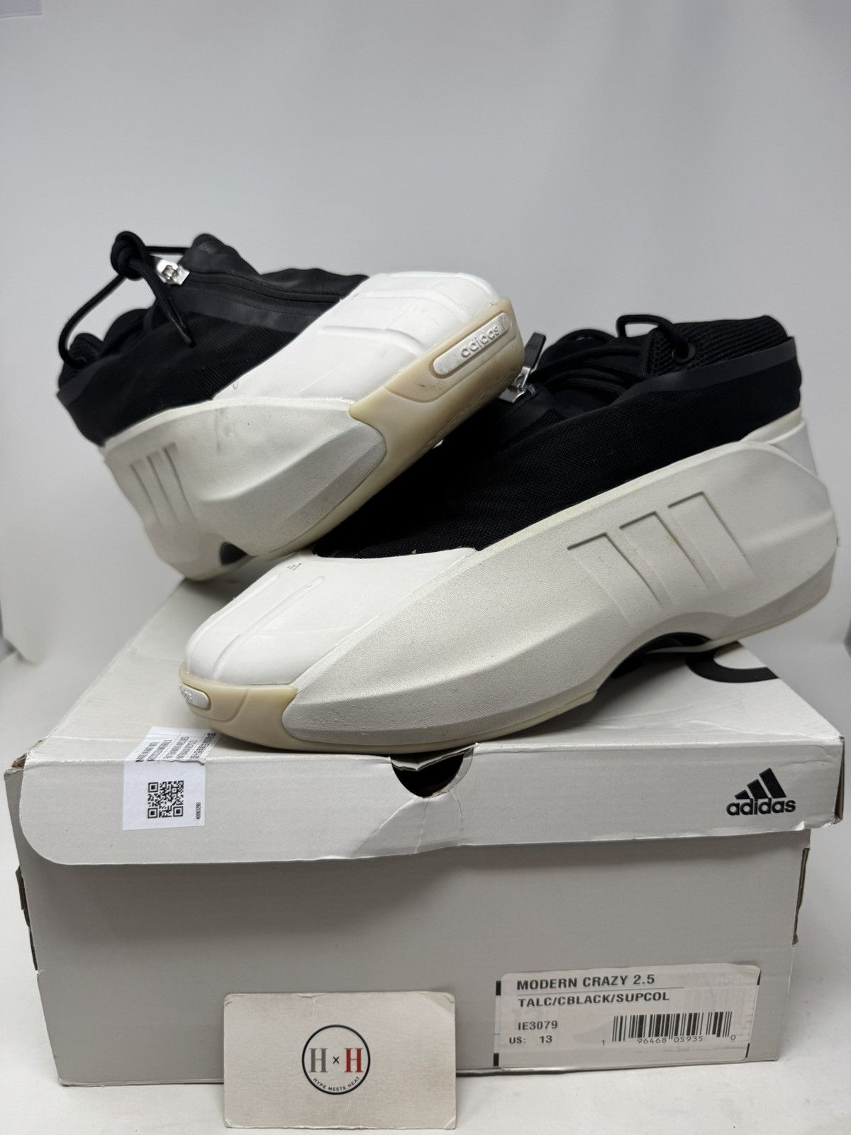 Adidas Adidas Crazy IIInfinity Chalk Size US 13 / EU 46 - 1 Thumbnail