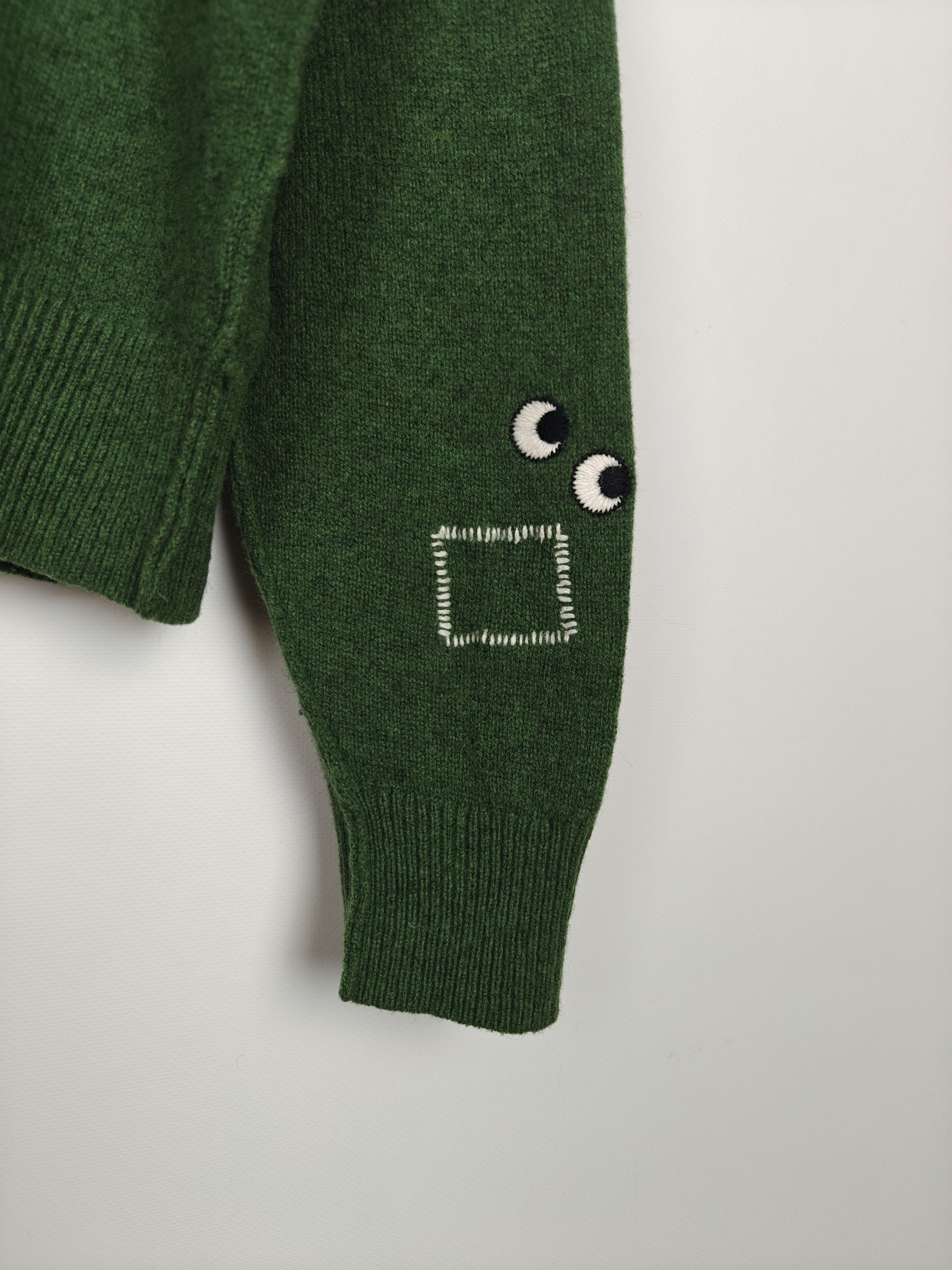 Uniqlo Uniqlo x Anya Hindmarch Wool Sweater Green Pullover XL Size XL / US 12-14 / IT 48-50 - 4 Thumbnail