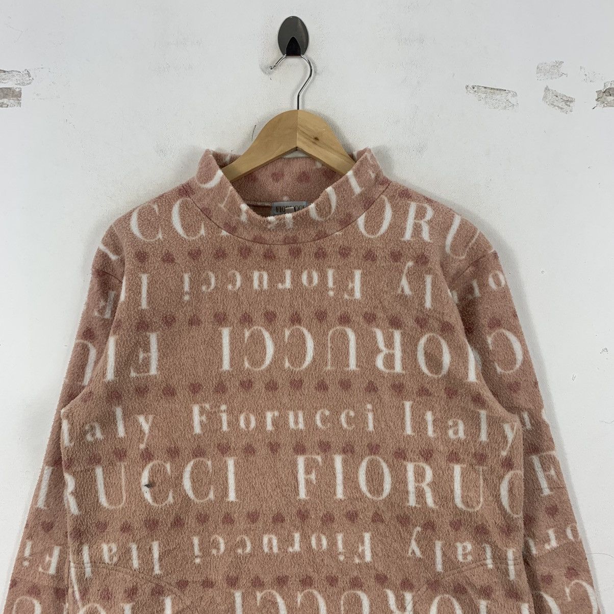Fiorucci Vintage FIORUCCI ITALY All Over Print Sleep Towel Sweatshirt Size M / US 6-8 / IT 42-44 - 3 Thumbnail