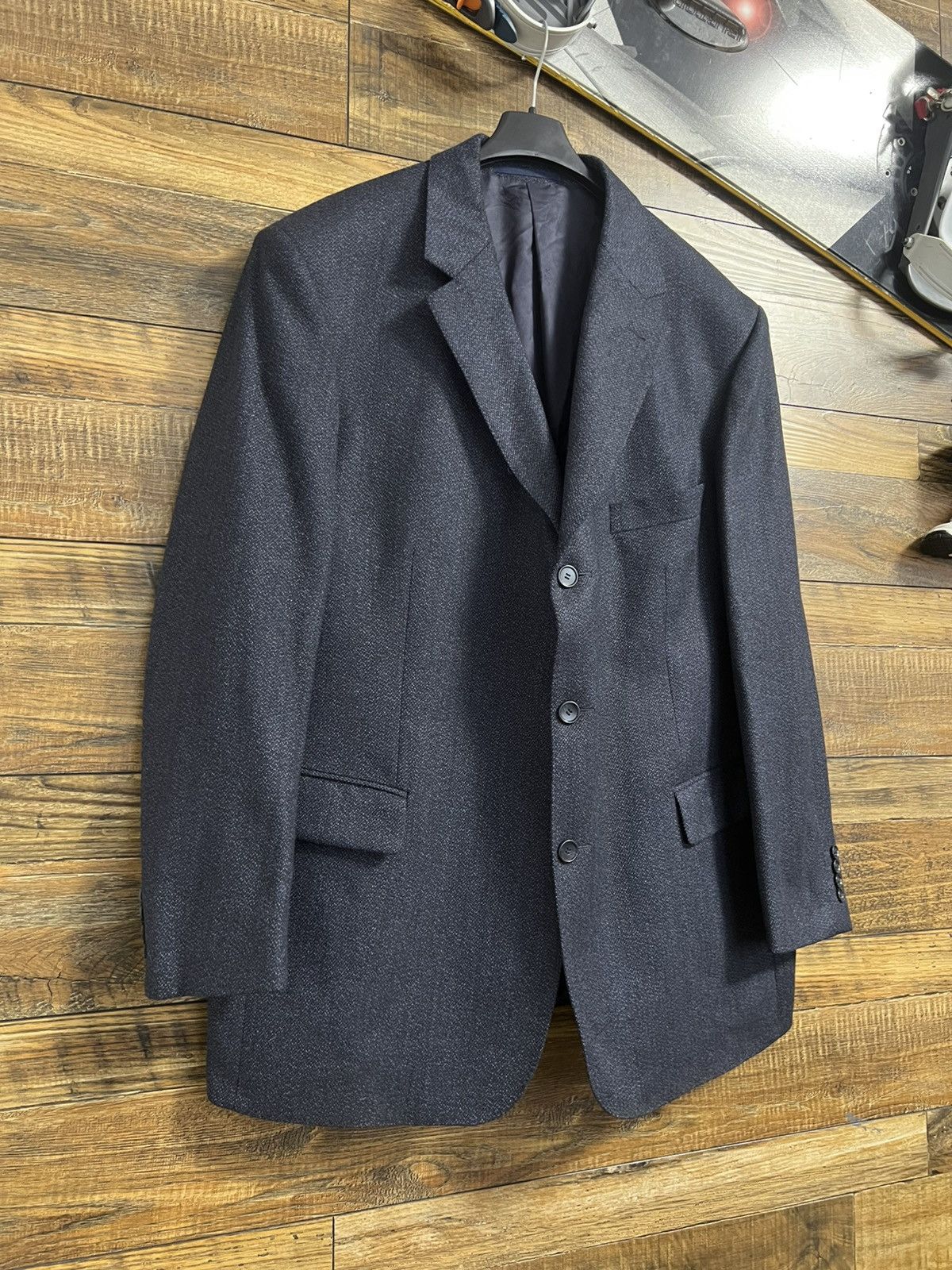Burberry BURBERRY Vintage Jacket Coat Blazer Wool Viscose Size 52R - 4 Thumbnail