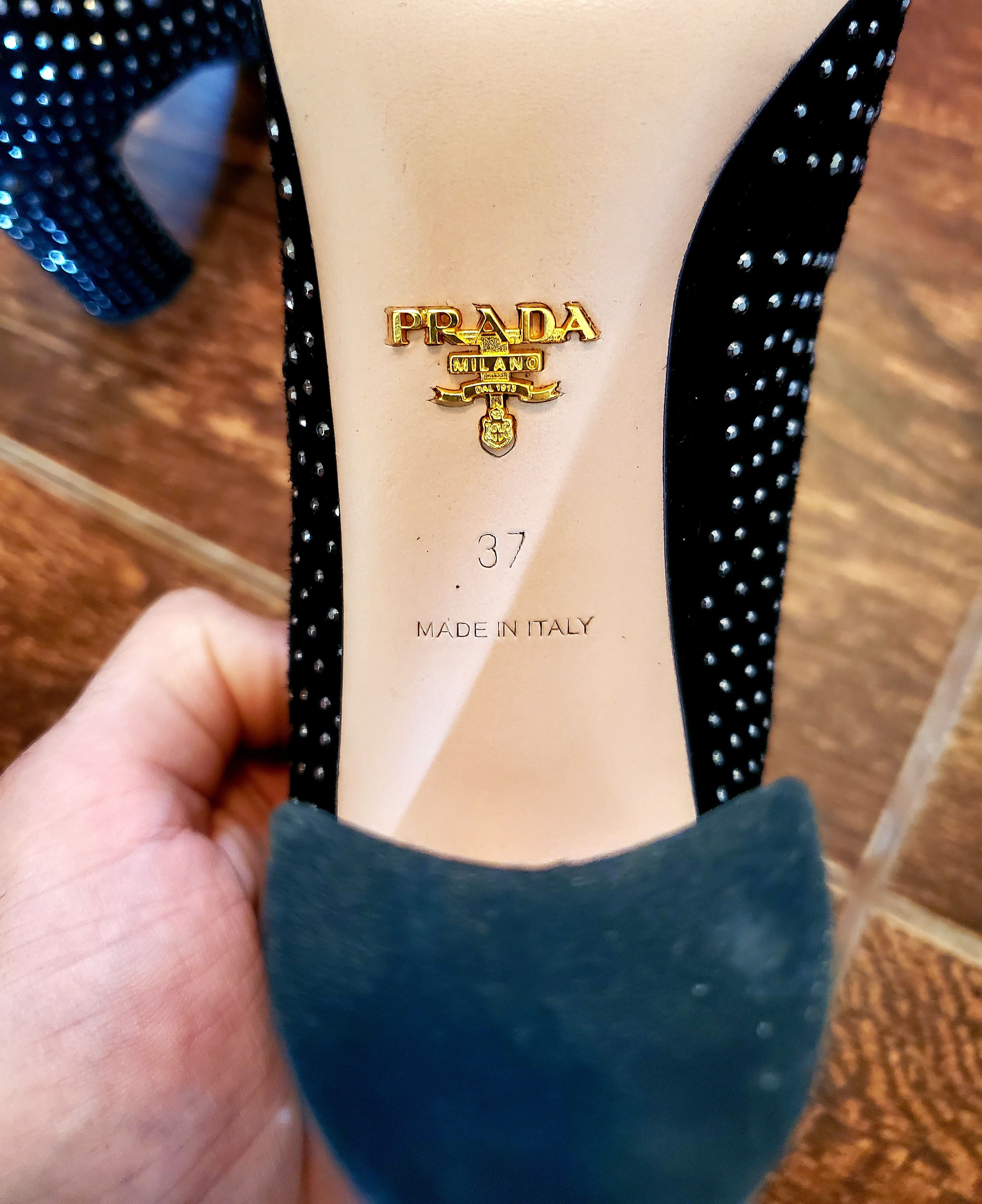 Prada Escarpins mary jane Prada Noir 37 perfect condition Size US 7 / IT 37 - 9 Thumbnail
