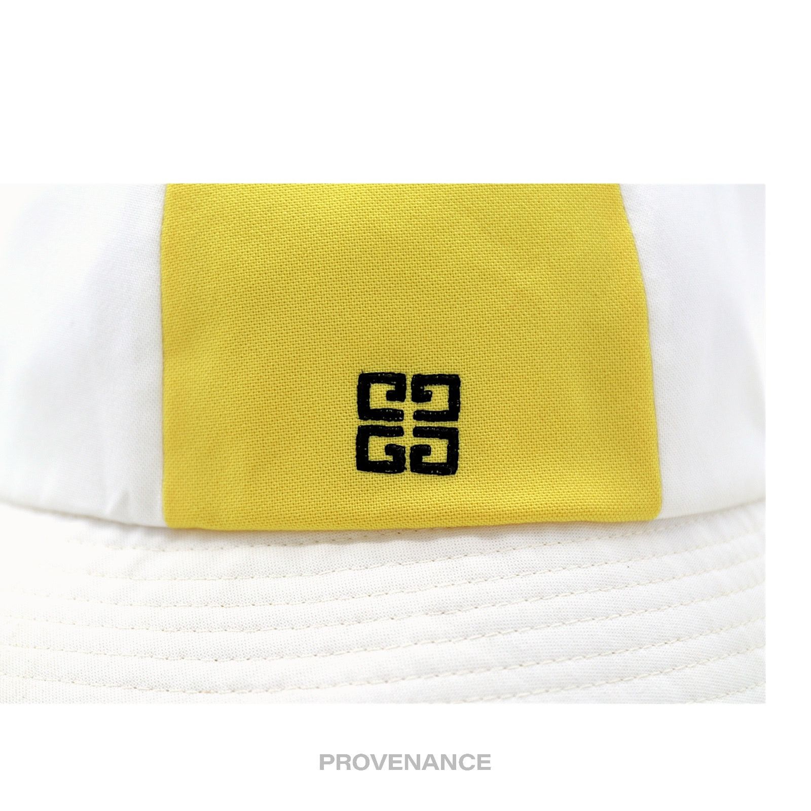 Givenchy 🔴 Givenchy 4G Bucket Hat - Yellow White Patchwork Size ONE SIZE - 5 Thumbnail
