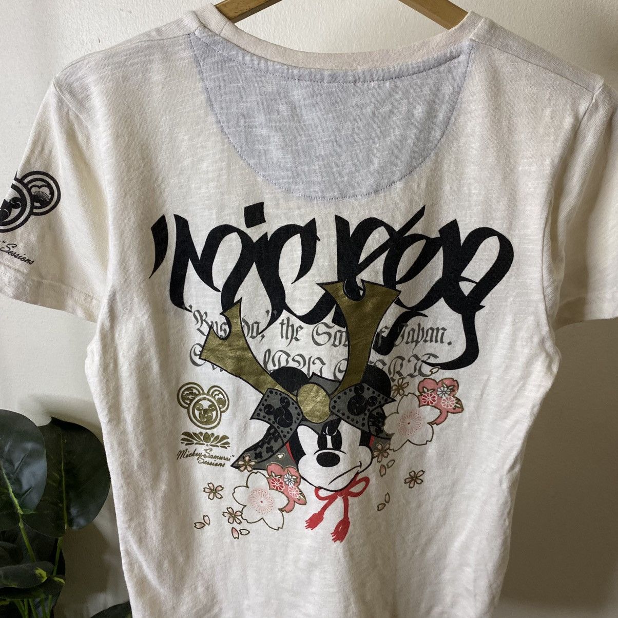Disney Vintage Y2K Disney Mickey Mouse Samurai Session T shirt Size US S / EU 44-46 / 1 - 8 Thumbnail