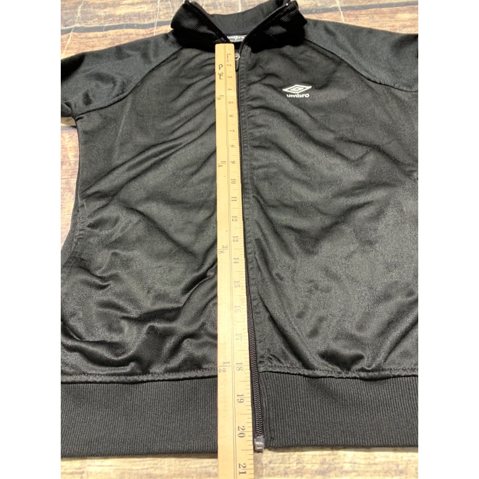 Umbro Umbro Track Jacket Women's Size S Black Full Zip Activewear Athleisure Size S / US 4 / IT 40 - 7 Thumbnail