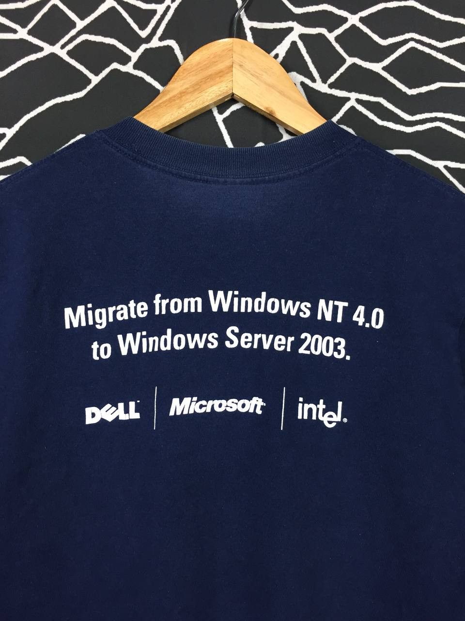 Vintage Vtg 00s Windows NT 4.0 To Windows Server 2003 Techwear Tee Size US S / EU 44-46 / 1 - 7 Thumbnail