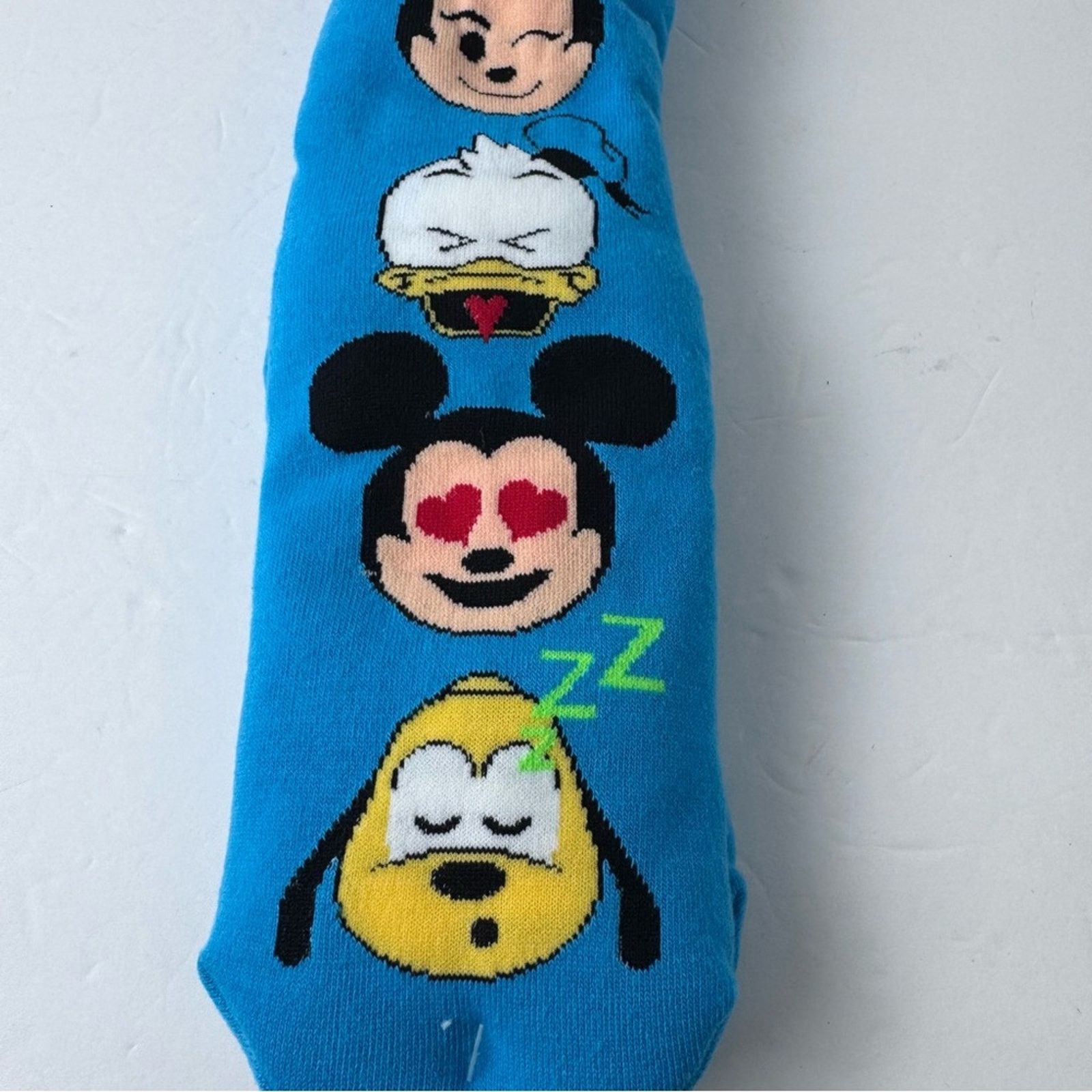 Disney Disney Mickey Minnie Pluto Donald Fur Lined Socks W 4-10 Size ONE SIZE - 13 Thumbnail