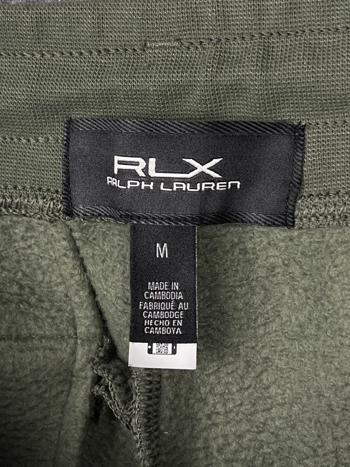 RLX Ralph Lauren RLX Ralph Lauren Olive Fleece Jogger Men’s Size M Size US 32 / EU 48 - 13 Thumbnail
