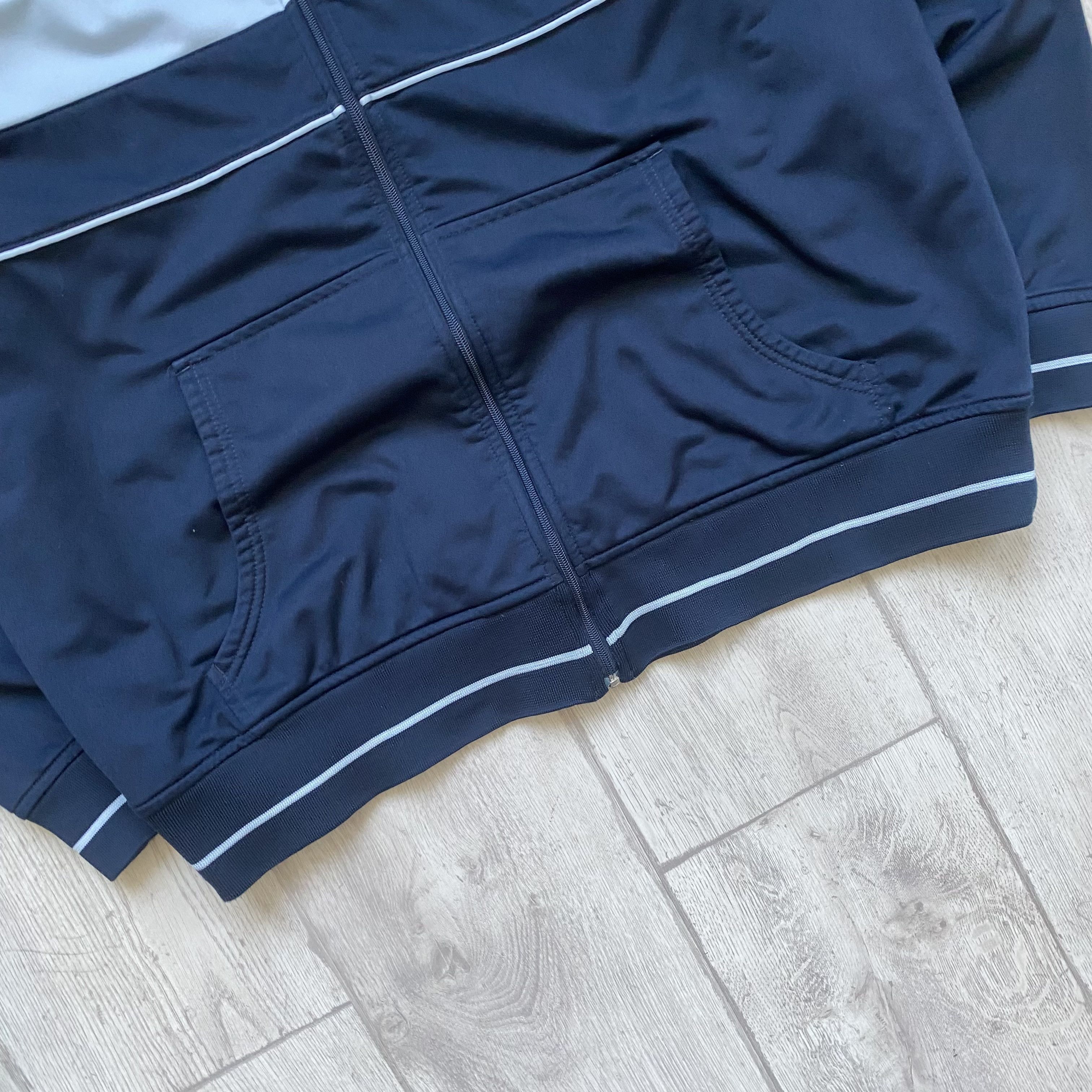 Nike 👟Vintage 90s Nike track jacket top Sneakers Logo Drill Size US XL / EU 56 / 4 - 3 Thumbnail