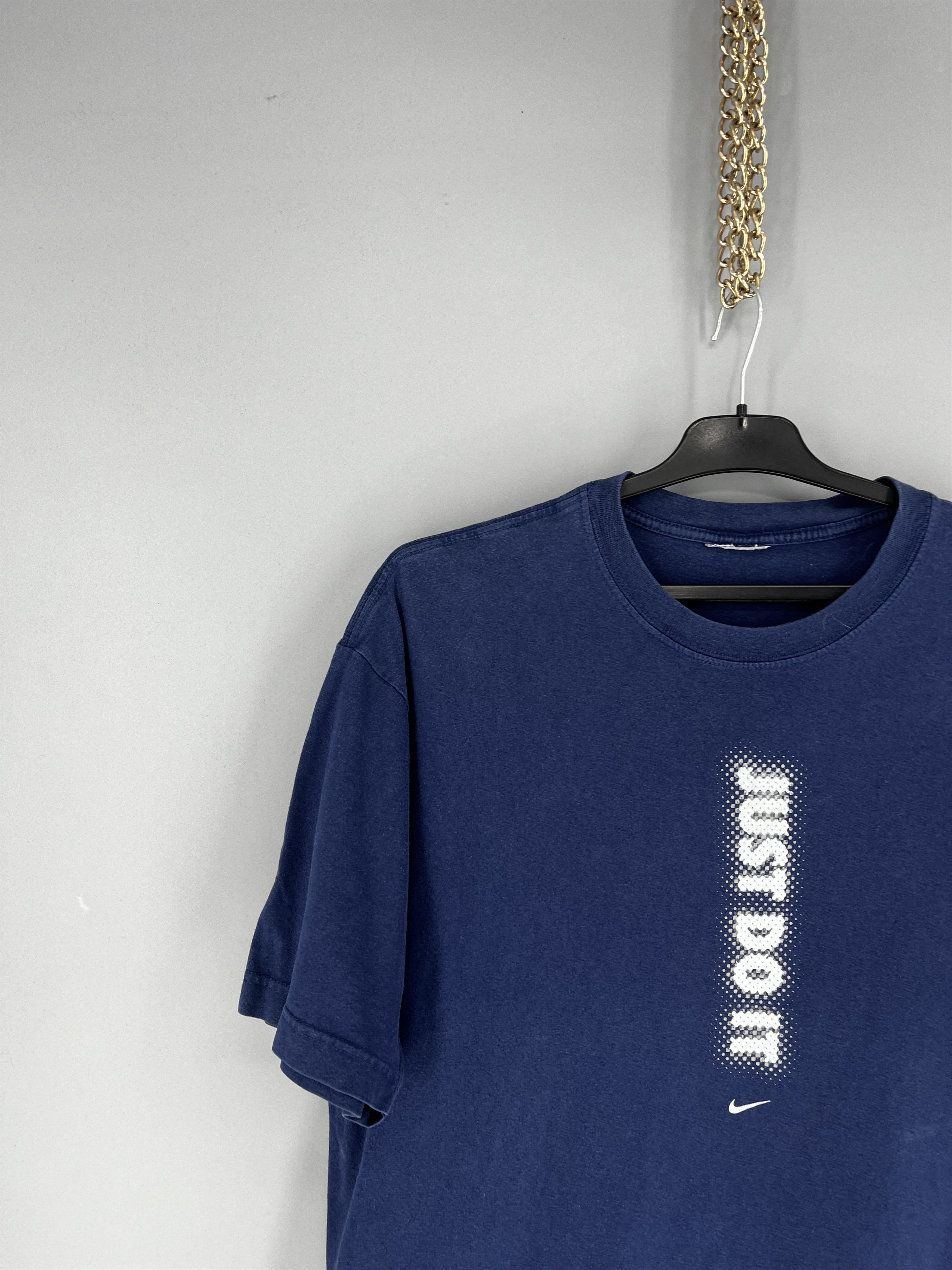 Nike Vintage 90s NIKE JUST DO IT SWOOSH Tee Streetwear Y2K Style Size US L / EU 52-54 / 3 - 4 Thumbnail