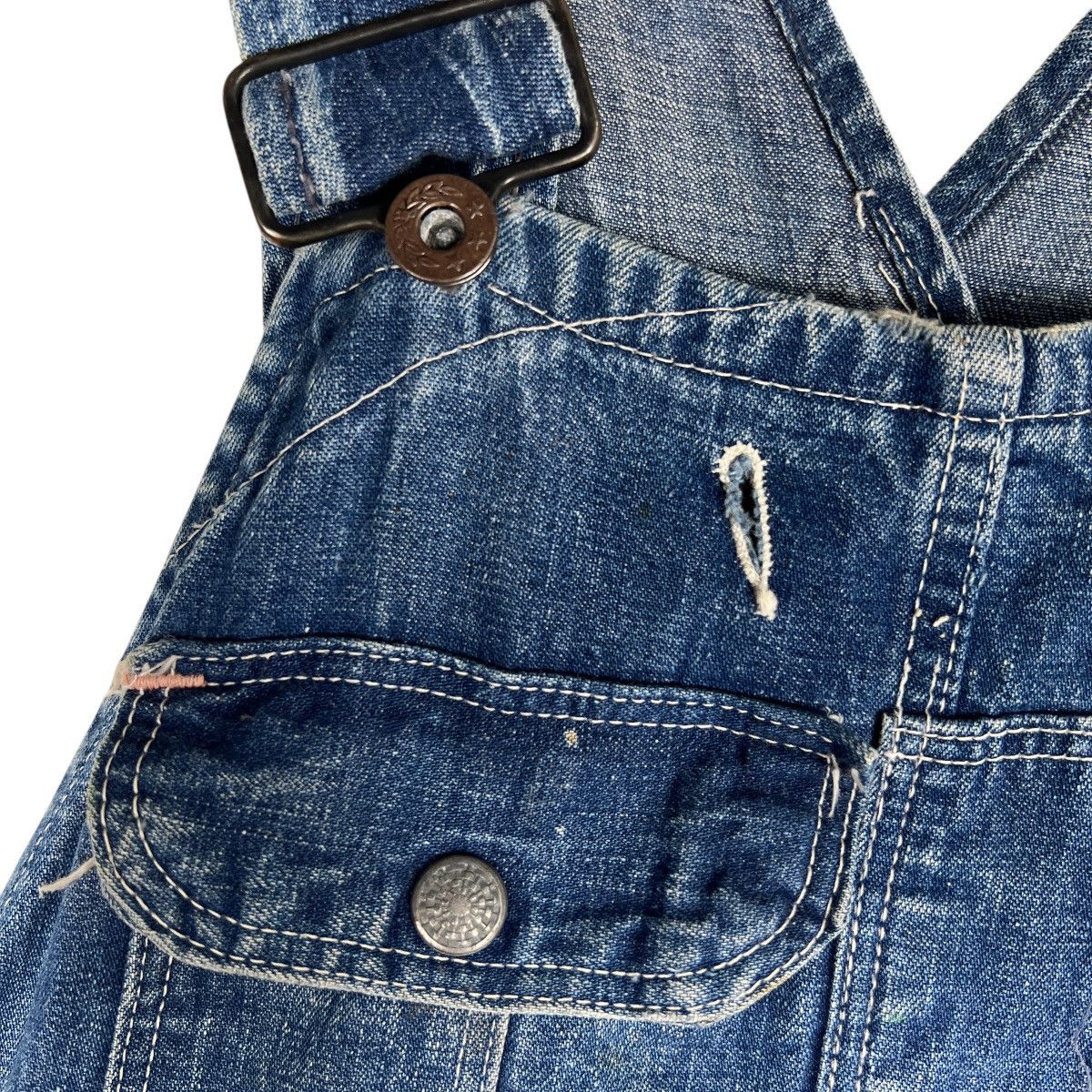 Vintage Vintage WWII Era Overalls Selvedge Patchwork Size US 36 / EU 52 - 15 Thumbnail