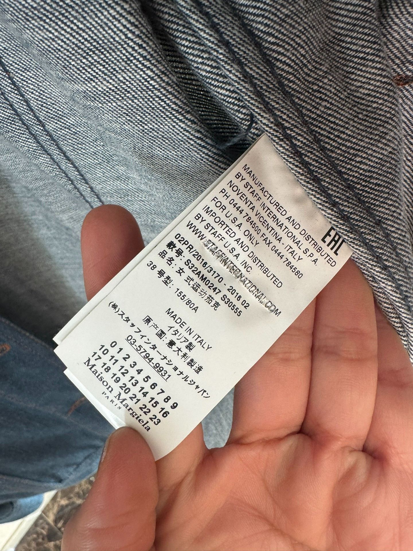 Maison Margiela Maison Margiela Denim jacket 2501-Nextarrow Size XS / US 0-2 / IT 36-38 - 4 Thumbnail