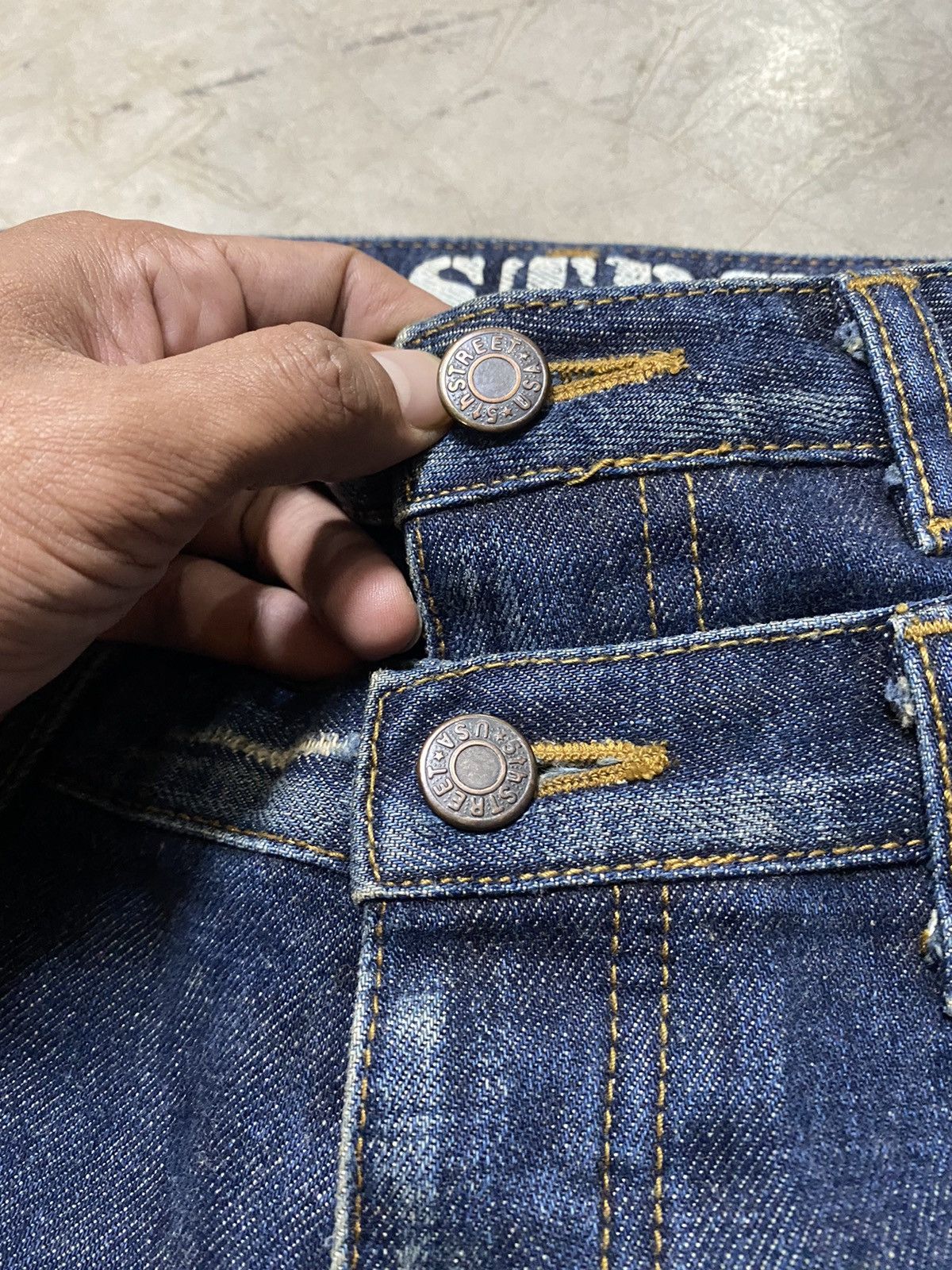 Hysteric Glamour × If Six Was Nine × PPFM Flare Jeans Japanese 5th Street Double Waist Like PPFM Punk Size US 30 / EU 46 - 7 Thumbnail