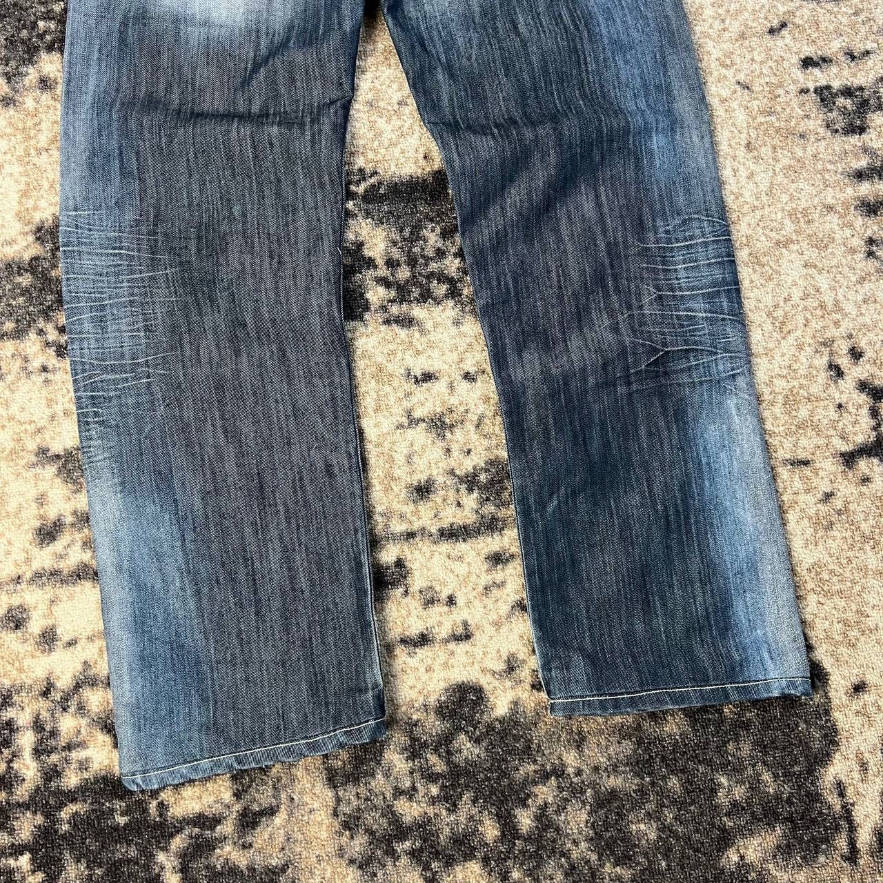 Lacoste Lacoste Avant Garde Y2K Washed Blue Denim Jeans Size US 32 / EU 48 - 4 Thumbnail