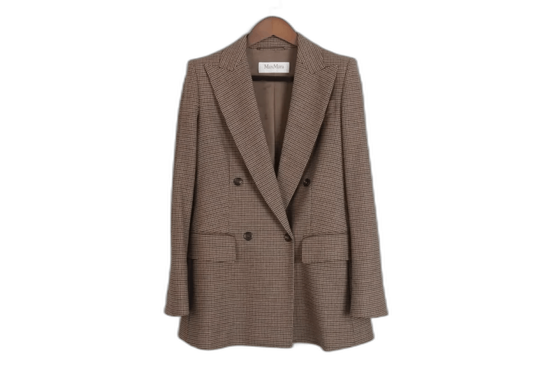 Moncler Genius MaxMara Wool Plaid Blazer Coat Size US M / EU 48-50 / 2 - 1 Thumbnail