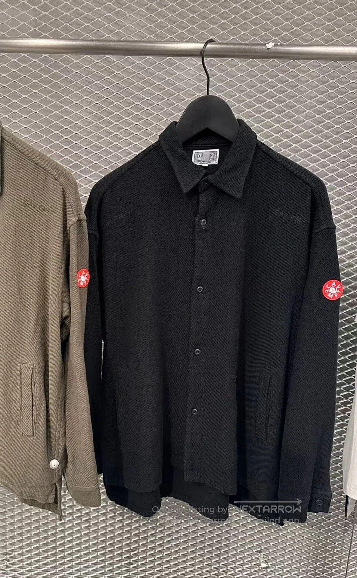 Cav Empt Cav Empt Black Long Sleeve Shirt Size M. Size US M / EU 48-50 / 2 - 1 Thumbnail