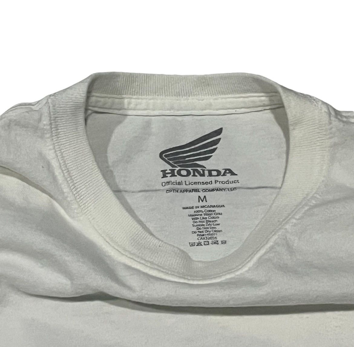 Honda Honda Japan Motorcycle White Tee Size US M / EU 48-50 / 2 - 4 Thumbnail