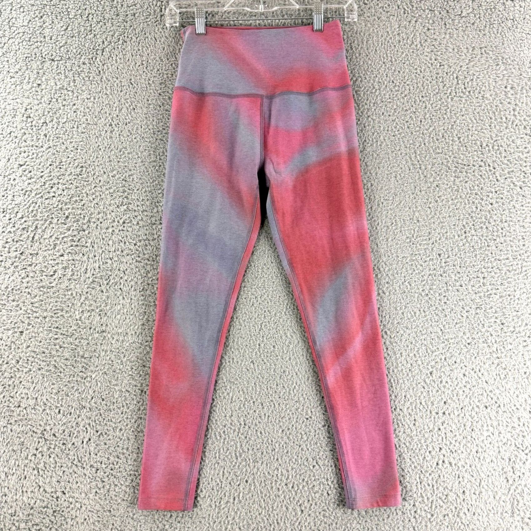 Beyond Yoga Beyond Yoga Leggings Womens M Pink Purple Space Dye High Waisted Activewear Size 32" / US 10 / IT 46 - 2 Thumbnail