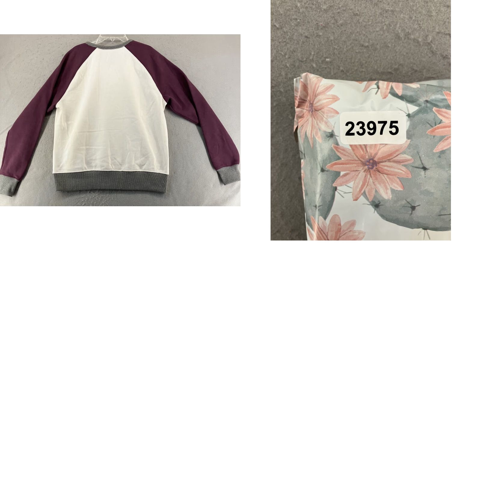 Harley Davidson Harley-Davidson Sweatshirt Women L White Purple Raglan Crewneck Graphic Logo Size L / US 10 / IT 46 - 8 Thumbnail