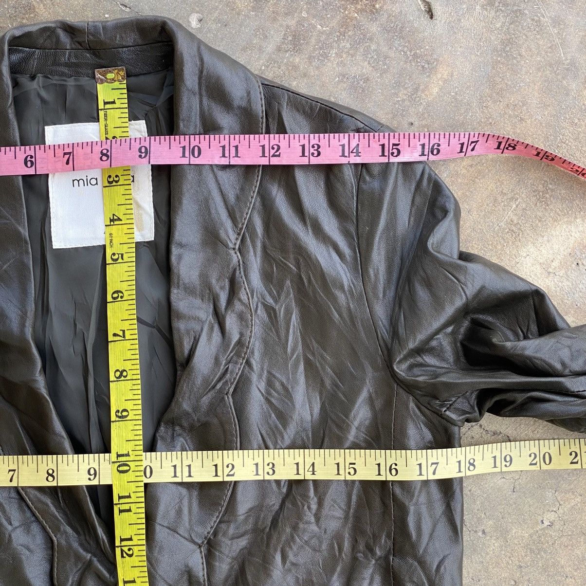 Genuine Leather Mia Miya Leather Blazer Jacket Size US M / EU 48-50 / 2 - 13 Thumbnail