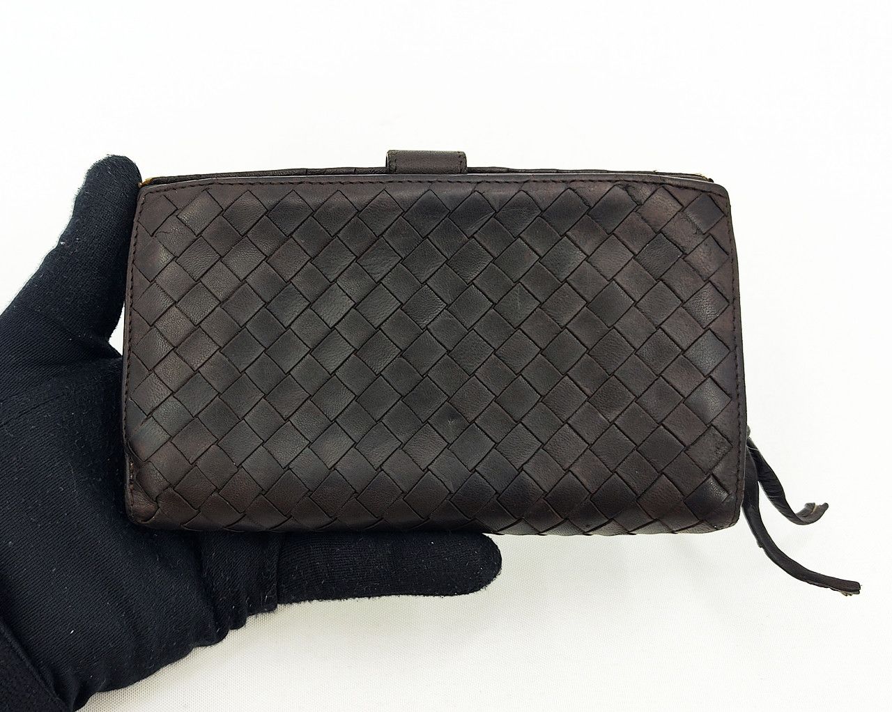 Bottega Veneta BOTTEGA VENETA button intrecciato bi-fold wallet A200 Size ONE SIZE - 7 Thumbnail