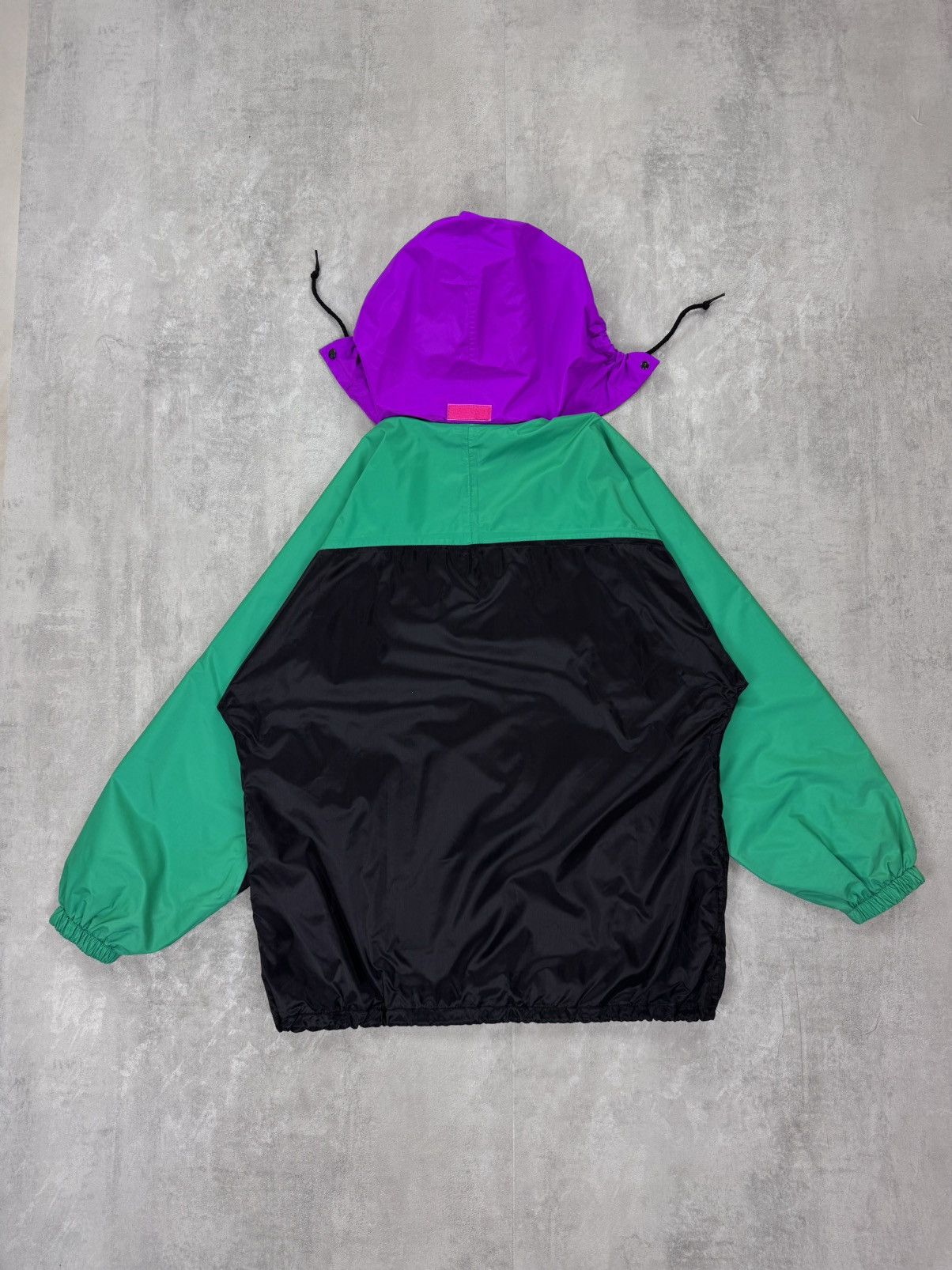 Other K WAY 2000 Jacket Vintage Multicolour Rain Anorak Half Zip Size US S / EU 44-46 / 1 - 3 Thumbnail