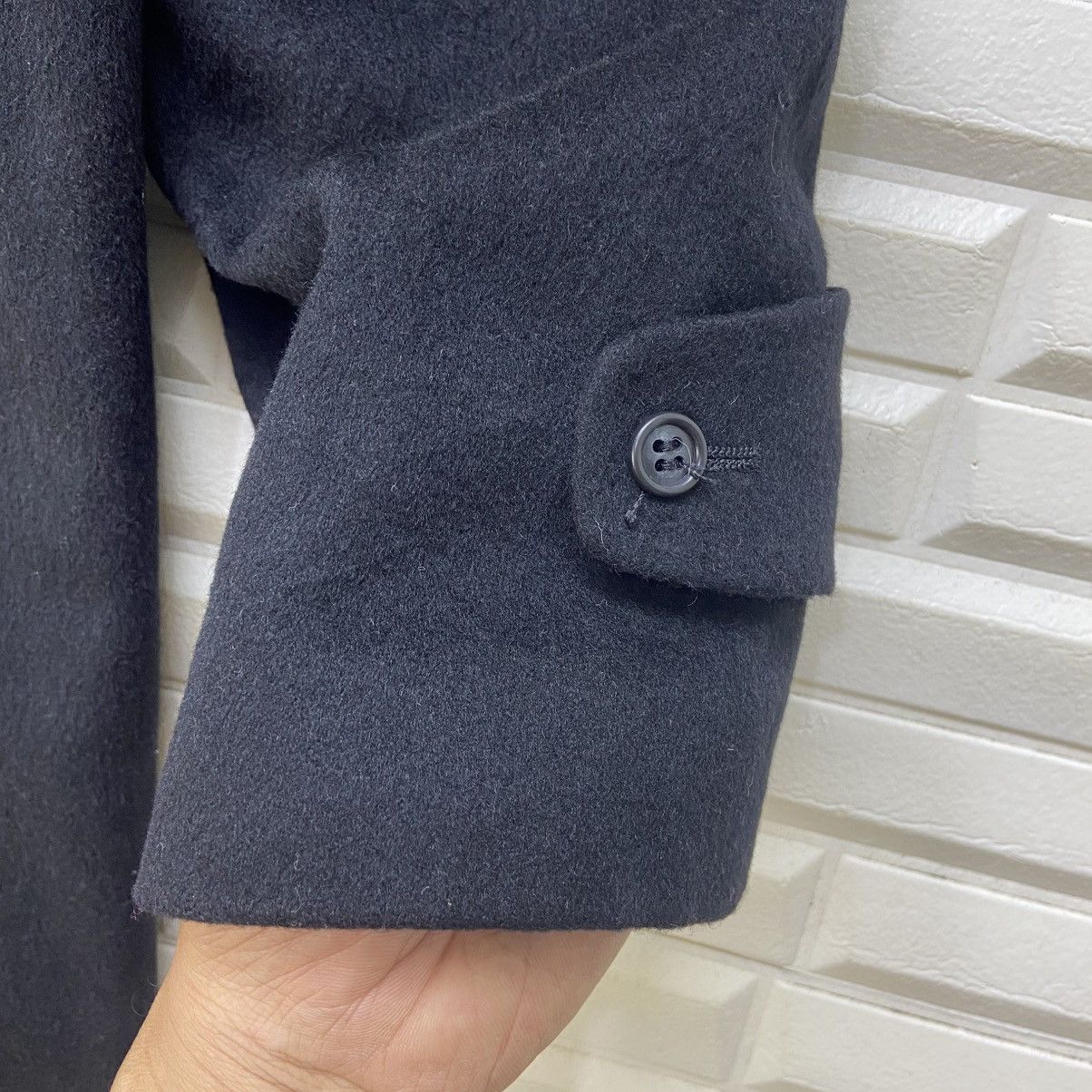 Japanese Brand Vintage Japanese Men’s Circle 100% Pure Cashmere Overcoat Size US M / EU 48-50 / 2 - 7 Thumbnail