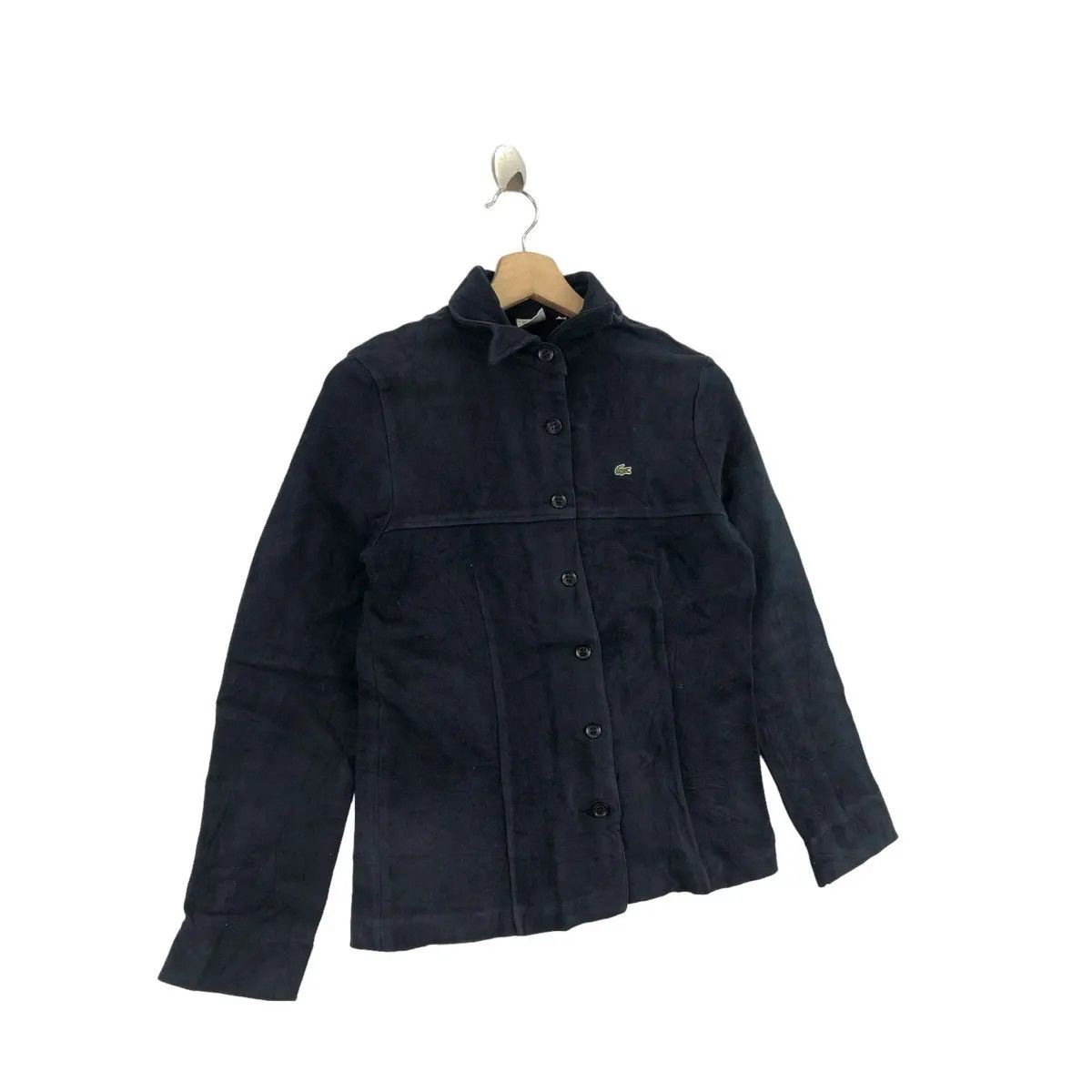Lacoste Vintage LACOSTE SPORT REINE Button Down Cardigan Shirt Size S / US 4 / IT 40 - 2 Thumbnail
