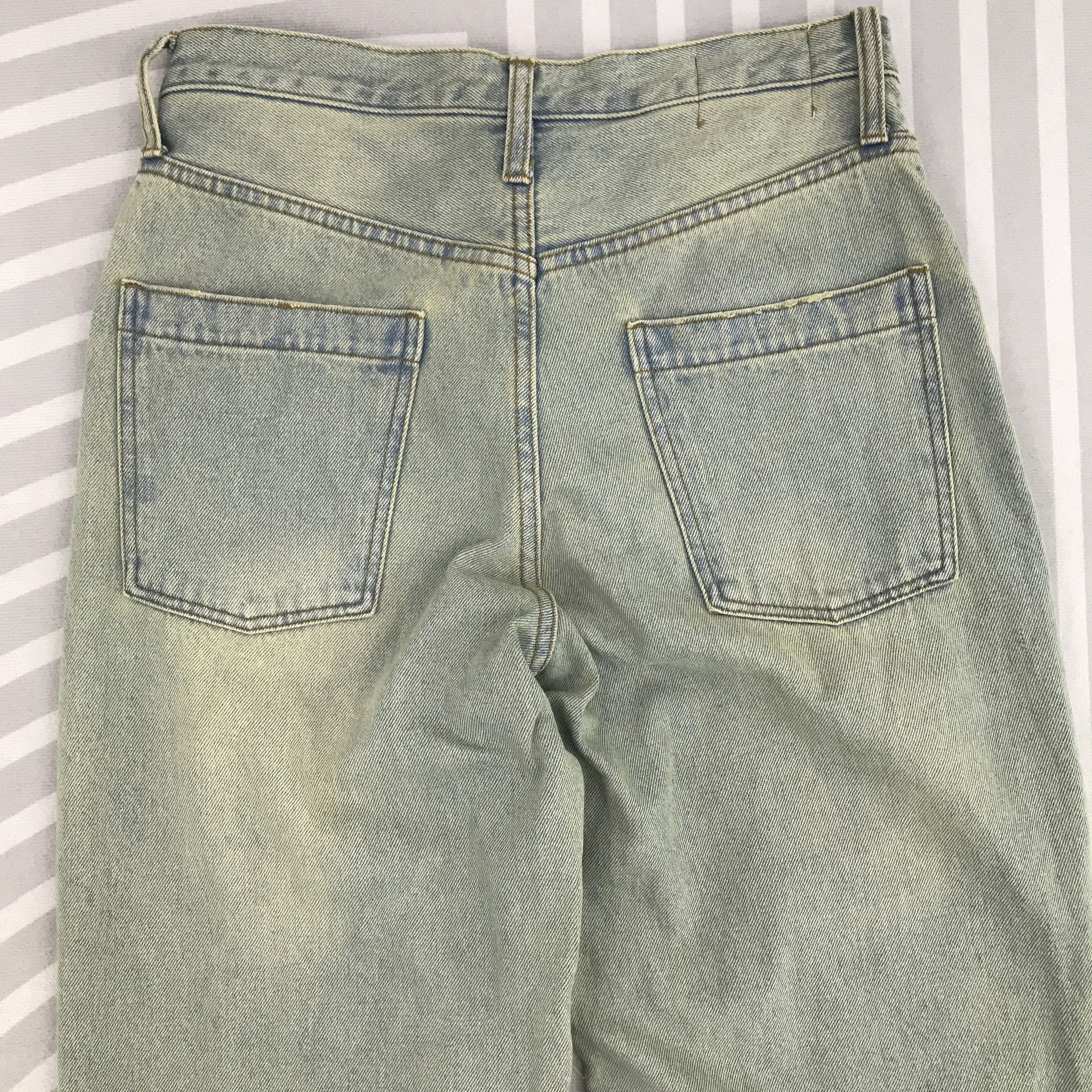 Japanese Brand × Vintage Vtg Rusty Denim Japanese brand Distressed Baggy jeans Size US 29 - 6 Thumbnail