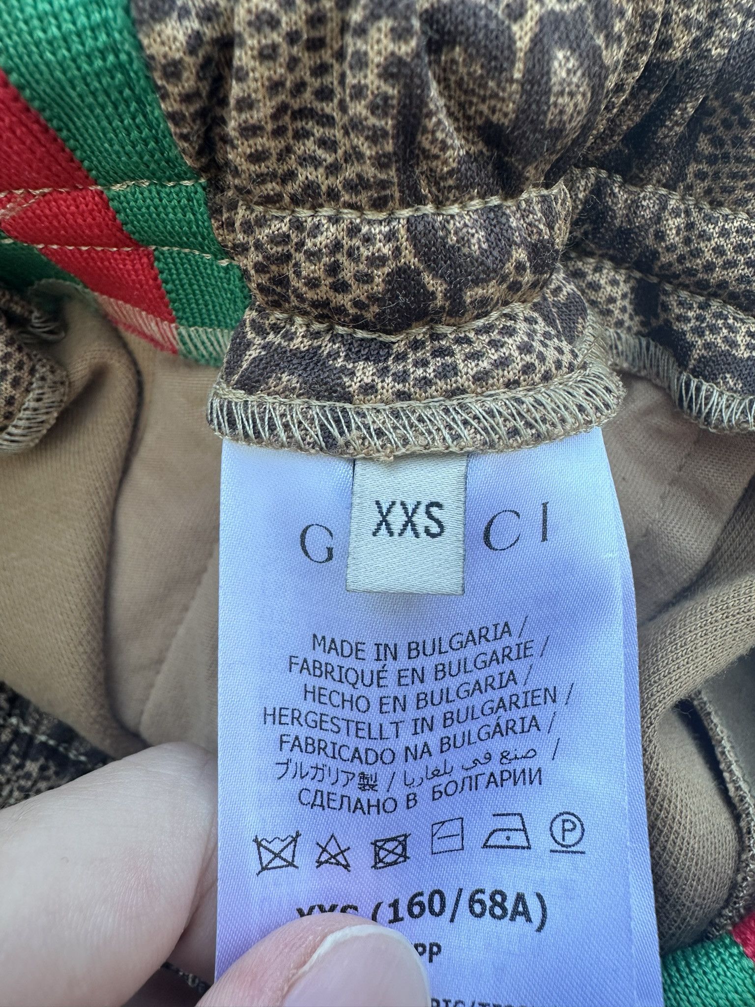 Gucci Gucci Sweatpants Monogram Side Web Stripe Brown Size 25" / US 0 / IT 36 - 7 Thumbnail