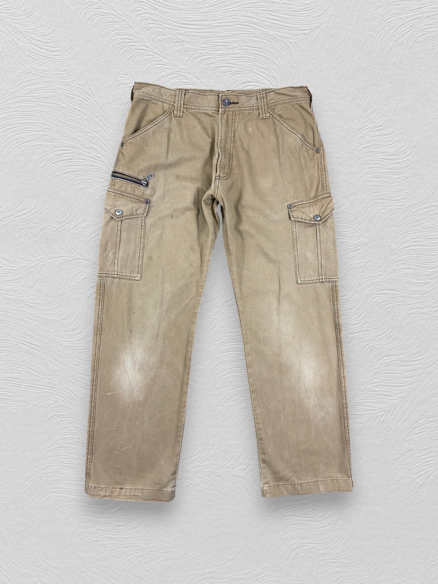 Japanese Brand Vintage Japanese Sun Faded Cargo Pants Multi Pocket -CP227 Size US 32 / EU 48 - 1 Thumbnail