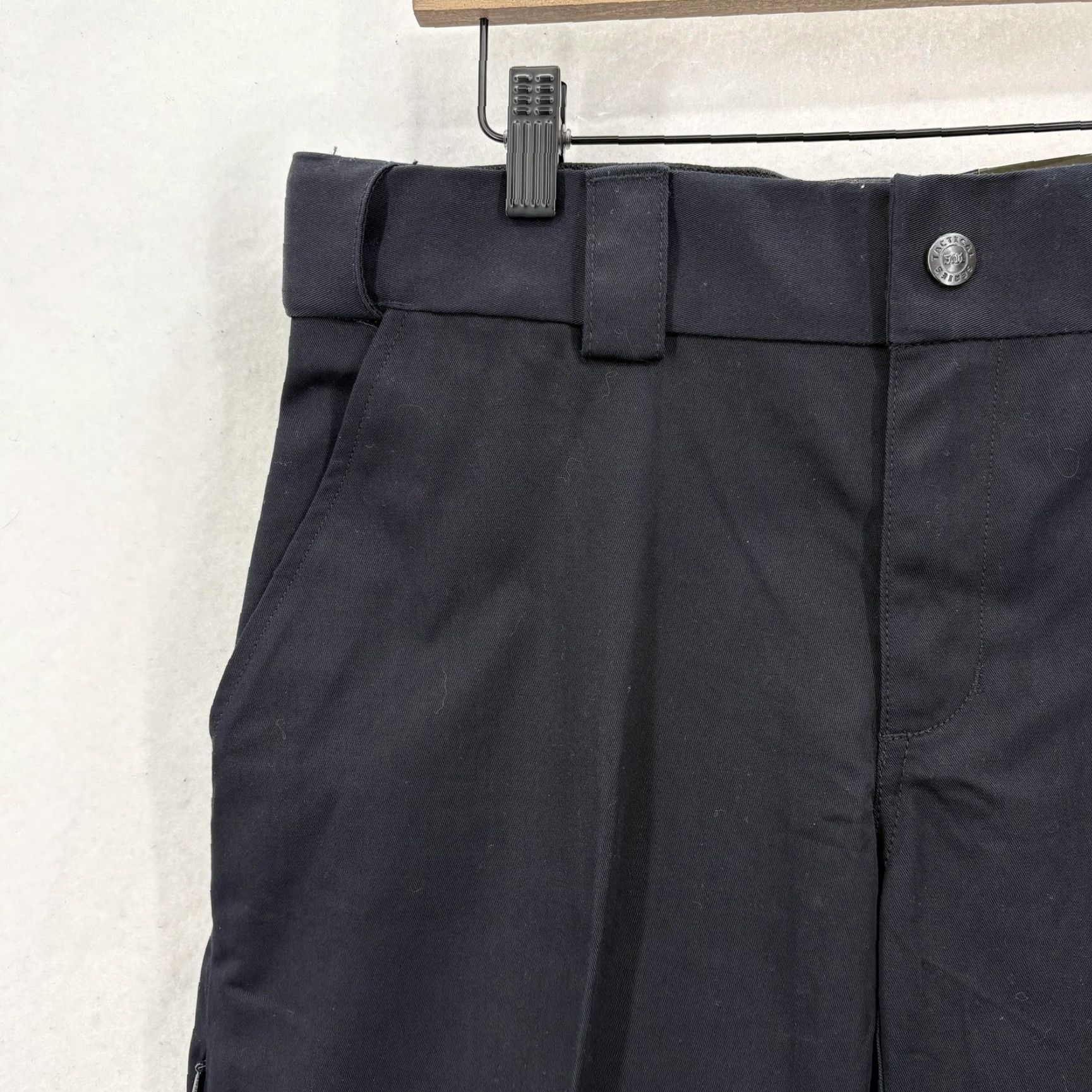 Vintage 5.11 Tactical A-Class PDU Twill Pants Womens 8 Black Straight Fit Unhemmed Work Pants Size 30" / US 8 / IT 44 - 3 Thumbnail