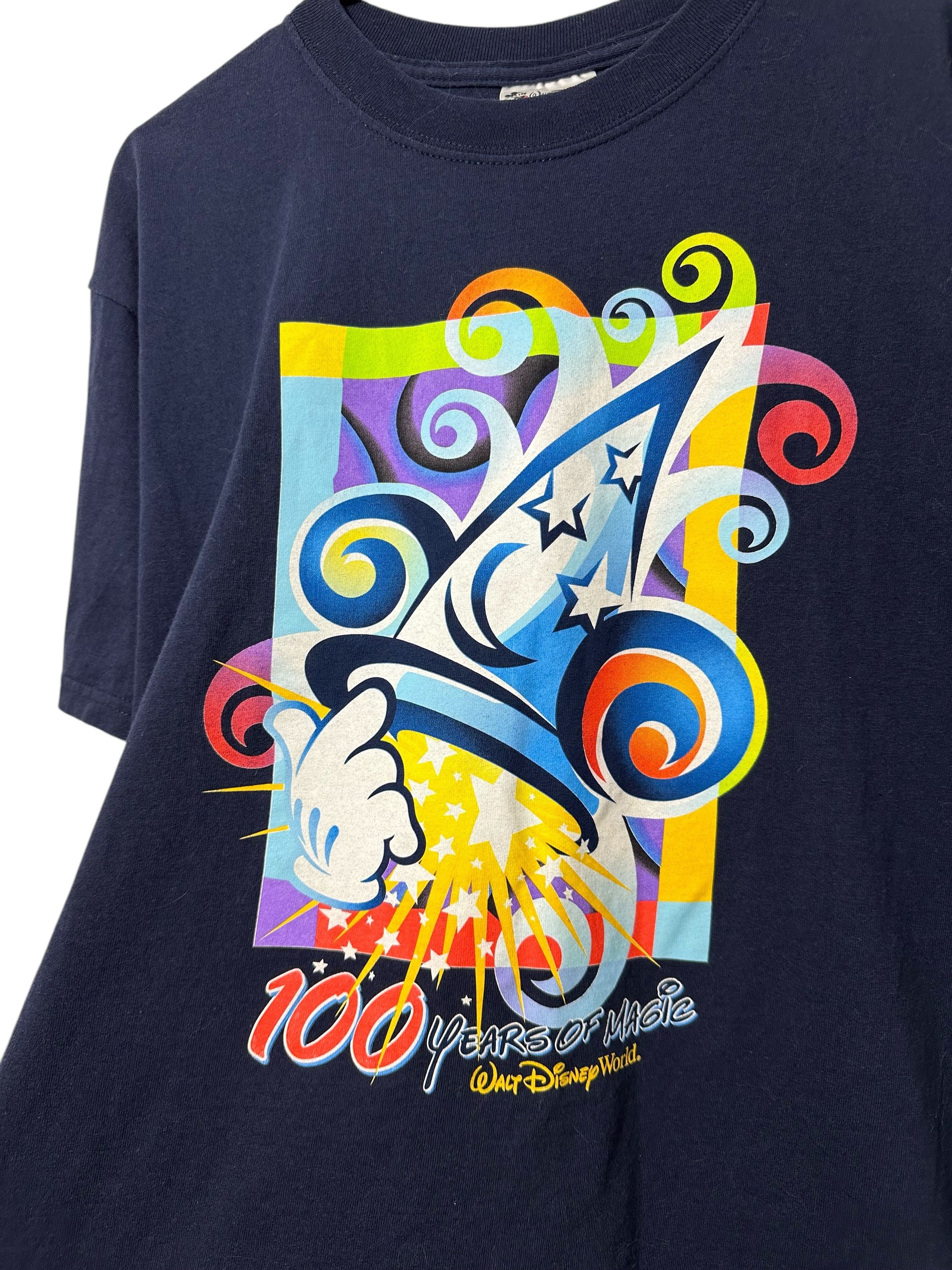 Disney × Vintage Vintage Disney T-shirt 100 Years Of Magic (M) Size US M / EU 48-50 / 2 - 2 Thumbnail